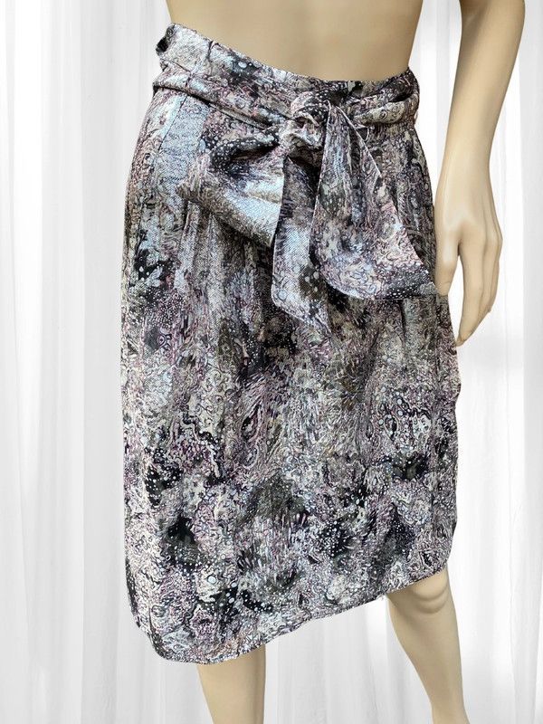 Iro Shimmering Silk Skirt by Iro 20W Size 26" / US 2 / IT 38 - 7 Thumbnail