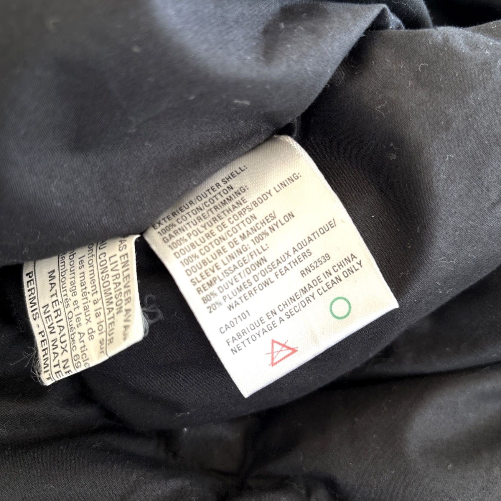 Vintage VINTAGE Cyclone Down Fur Hooded Winter Jacket Puffy Iridescent Long Womens 14 Down Jacket Quilted/Puffer Winter Storm Coat Womens/Multi XS? Size XL / US 12-14 / IT 48-50 - 7 Thumbnail