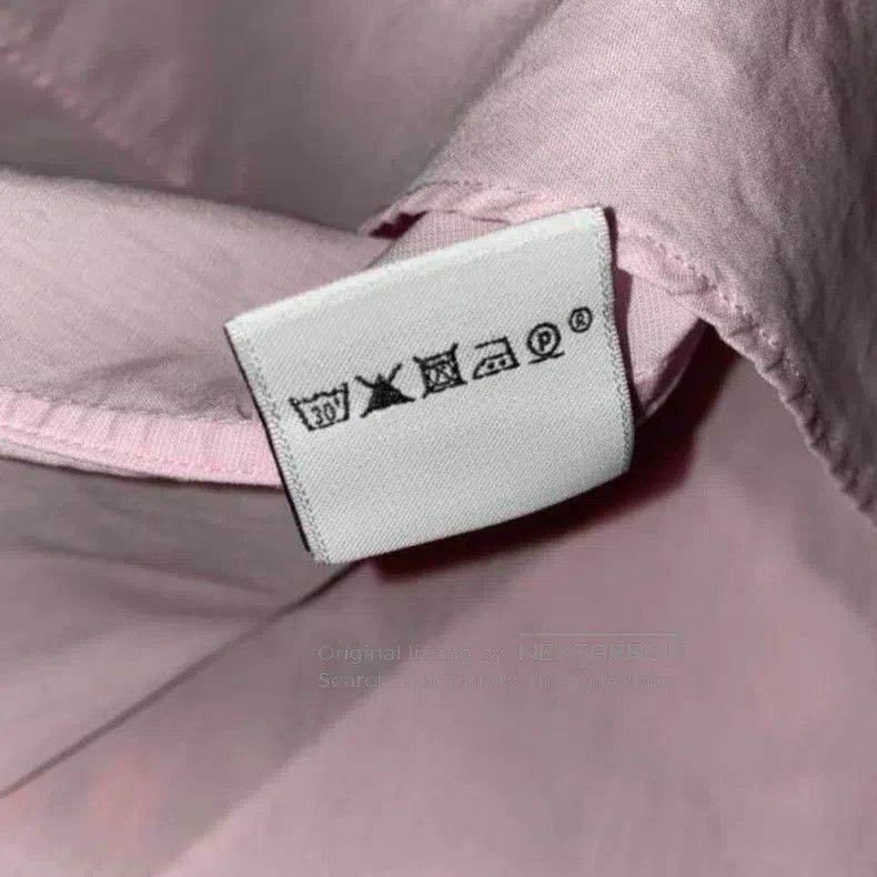 Hermes Hermes size 39 Cherry Blossom Pink High-Count Cotton Shirt, Size US M / EU 48-50 / 2 - 3 Thumbnail