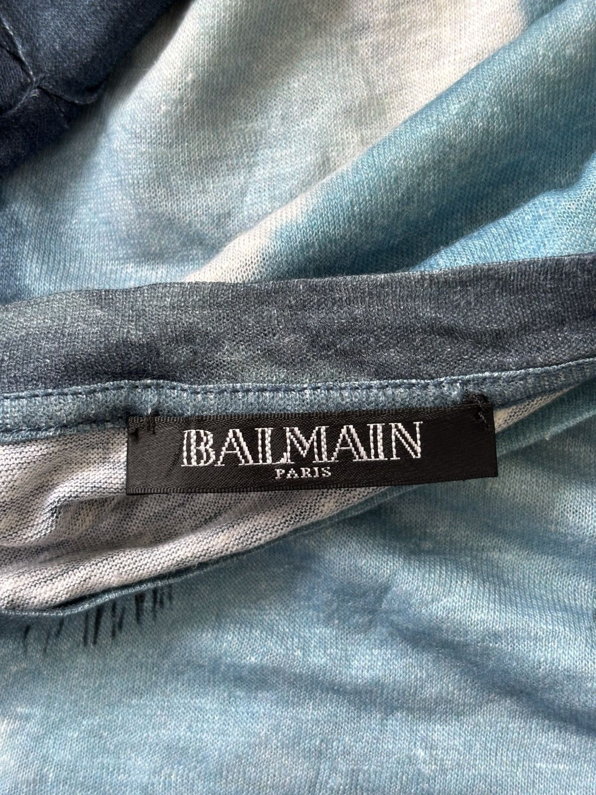 Balmain SS18 Beach Print T-Shirt Size US M / EU 48-50 / 2 - 3 Thumbnail