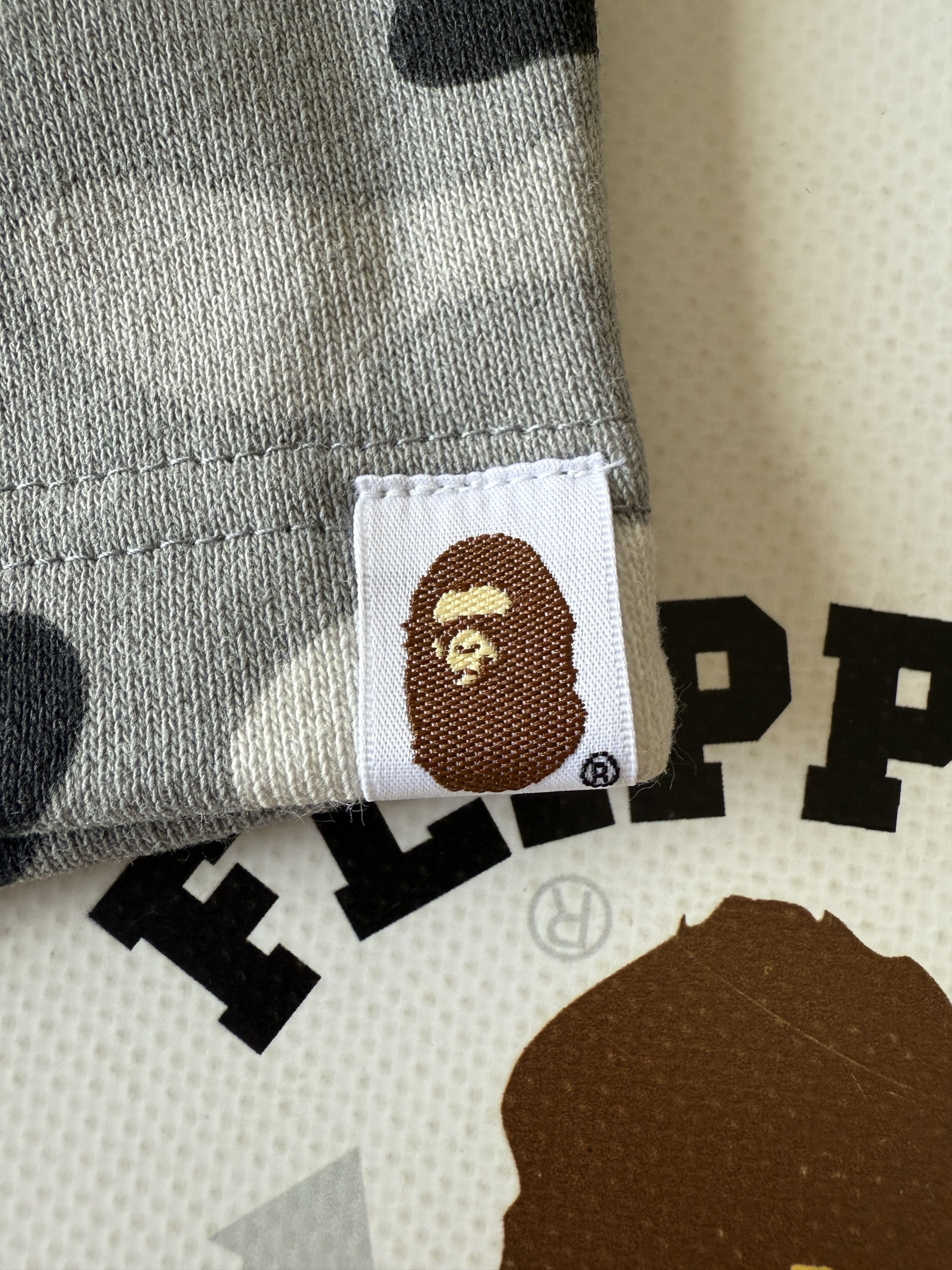Bape 1ST CAMO SHARK REGULAR FIT SWEAT SHORTS Size US 34 / EU 50 - 7 Thumbnail