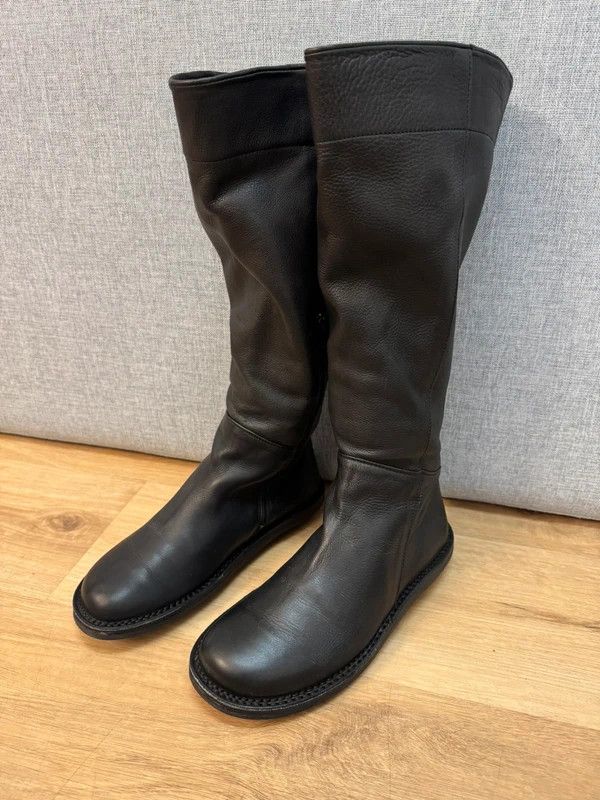Trippen Trippen Closed Tower Leather high boots black size 38 Size US 8 / IT 38 - 5 Thumbnail