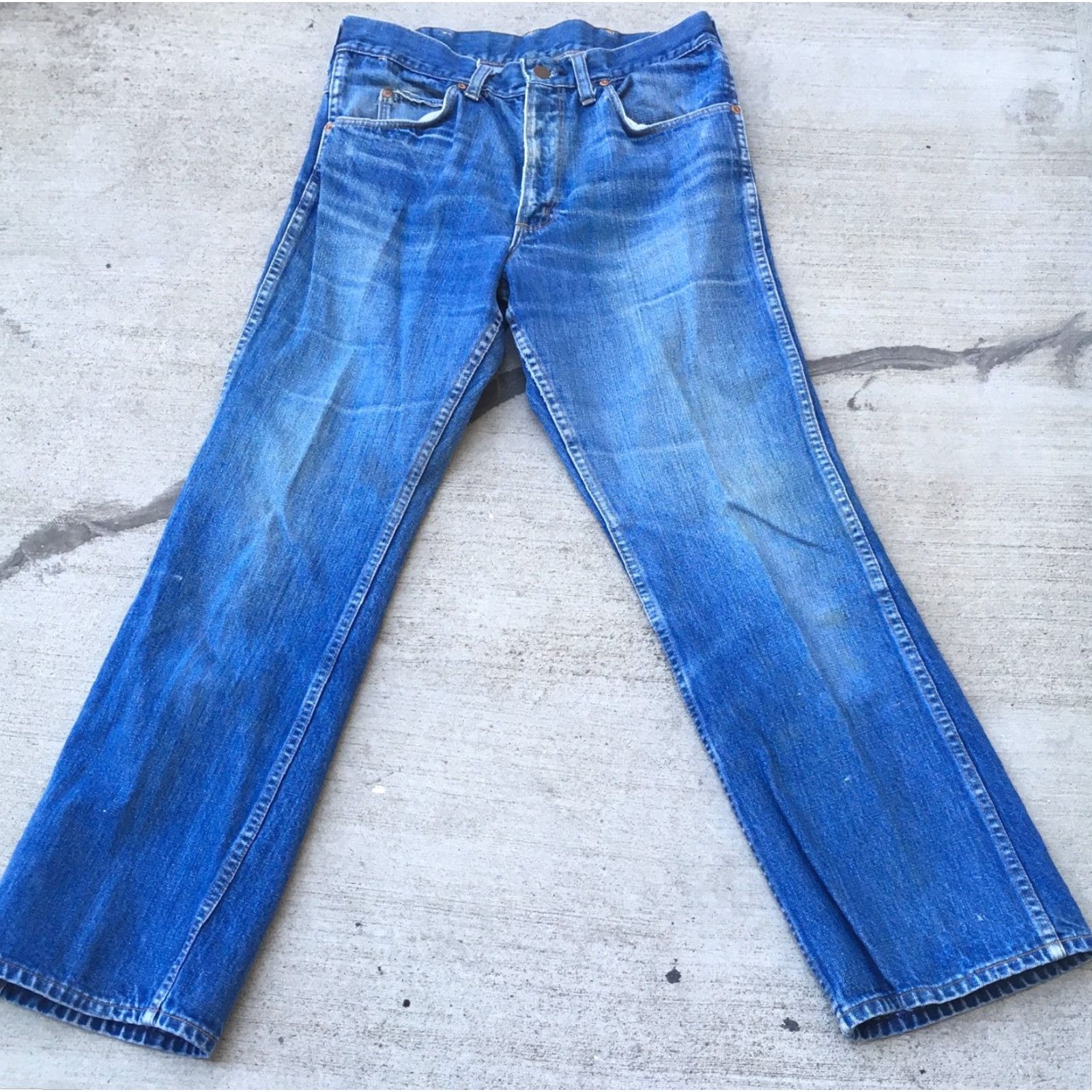Sears VINTAGE Roebucks Sears Roebuck And Co Size 33 Jeans Denim Blue Waist 32 Inseam 30 Regular Mens Womens Jeans Roebucks Vintage Size US 32 / EU 48 - 6 Thumbnail