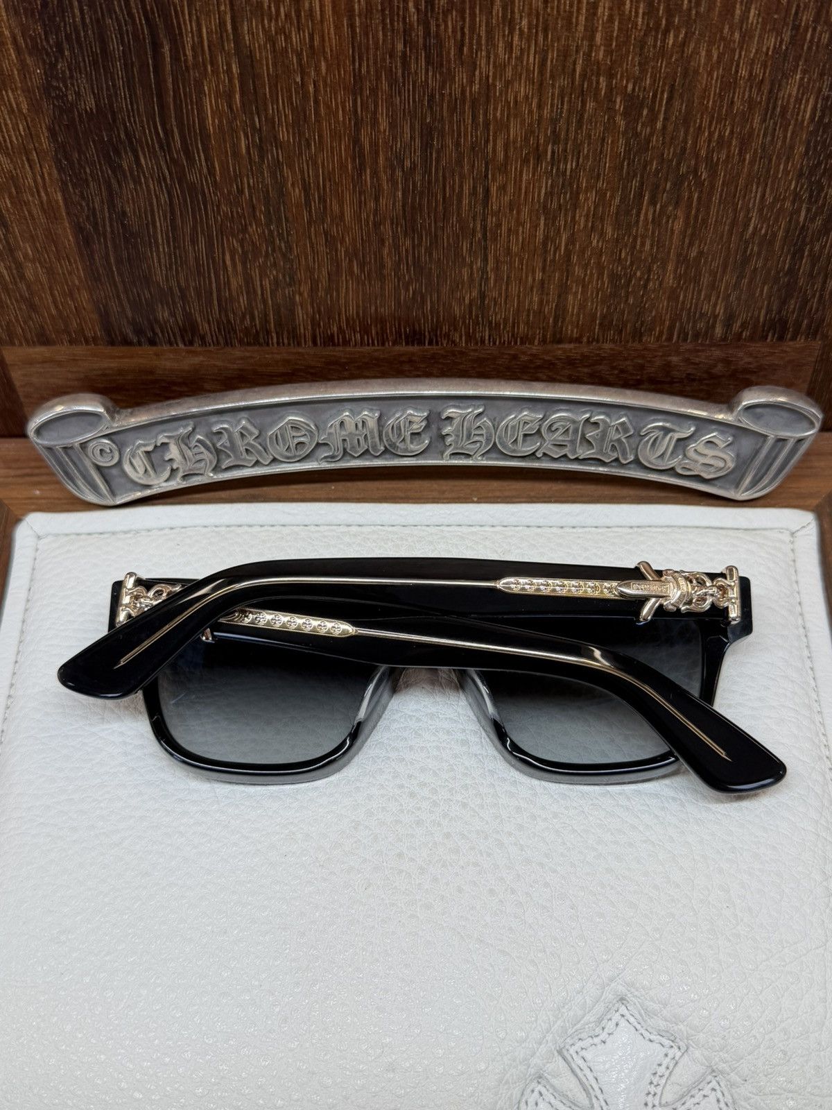 Chrome Hearts Chrome Hearts Vagillionaire II Sunglasses Size ONE SIZE - 4 Thumbnail