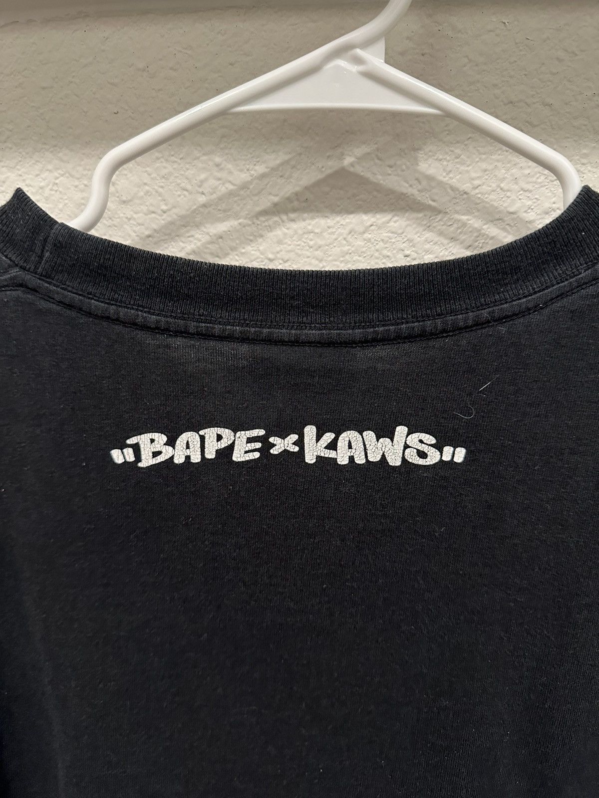 Bape Vintage Bape x Kaws Collab Logo Tee (00’s) Size US L / EU 52-54 / 3 - 4 Thumbnail