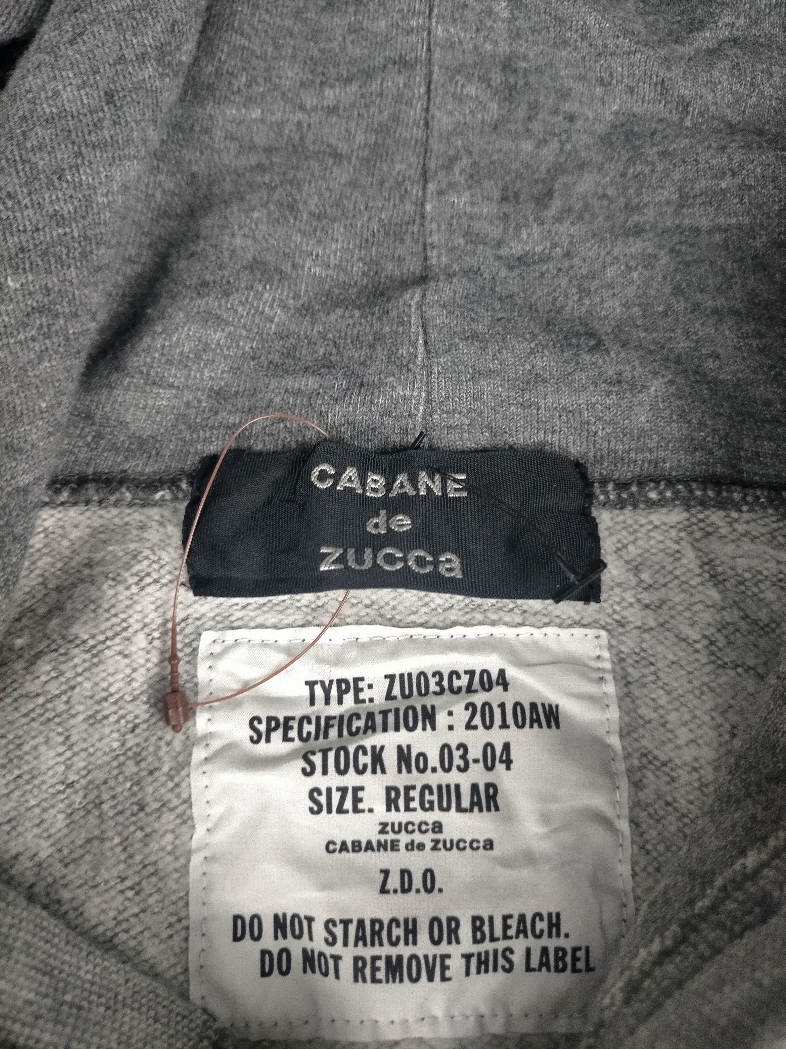 CABANE de ZUCCa 🔥Tactical Cabane de Zucca Zipper Hoodie Size US M / EU 48-50 / 2 - 5 Thumbnail