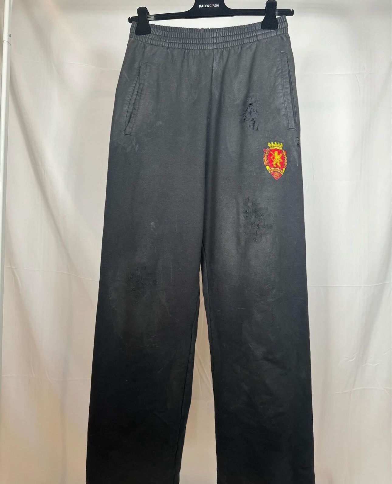 Balenciaga Balenciaga Distressed Skater Sweatpants Grailed