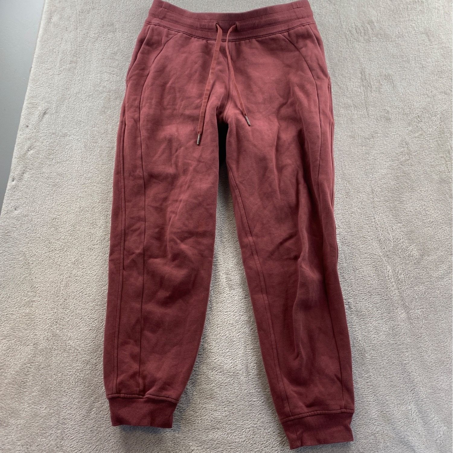 Lululemon Lululemon Womens Burgundy Joggers Size 8 Cotton Blend Elasti Size 30" / US 8 / IT 44 - 13 Thumbnail