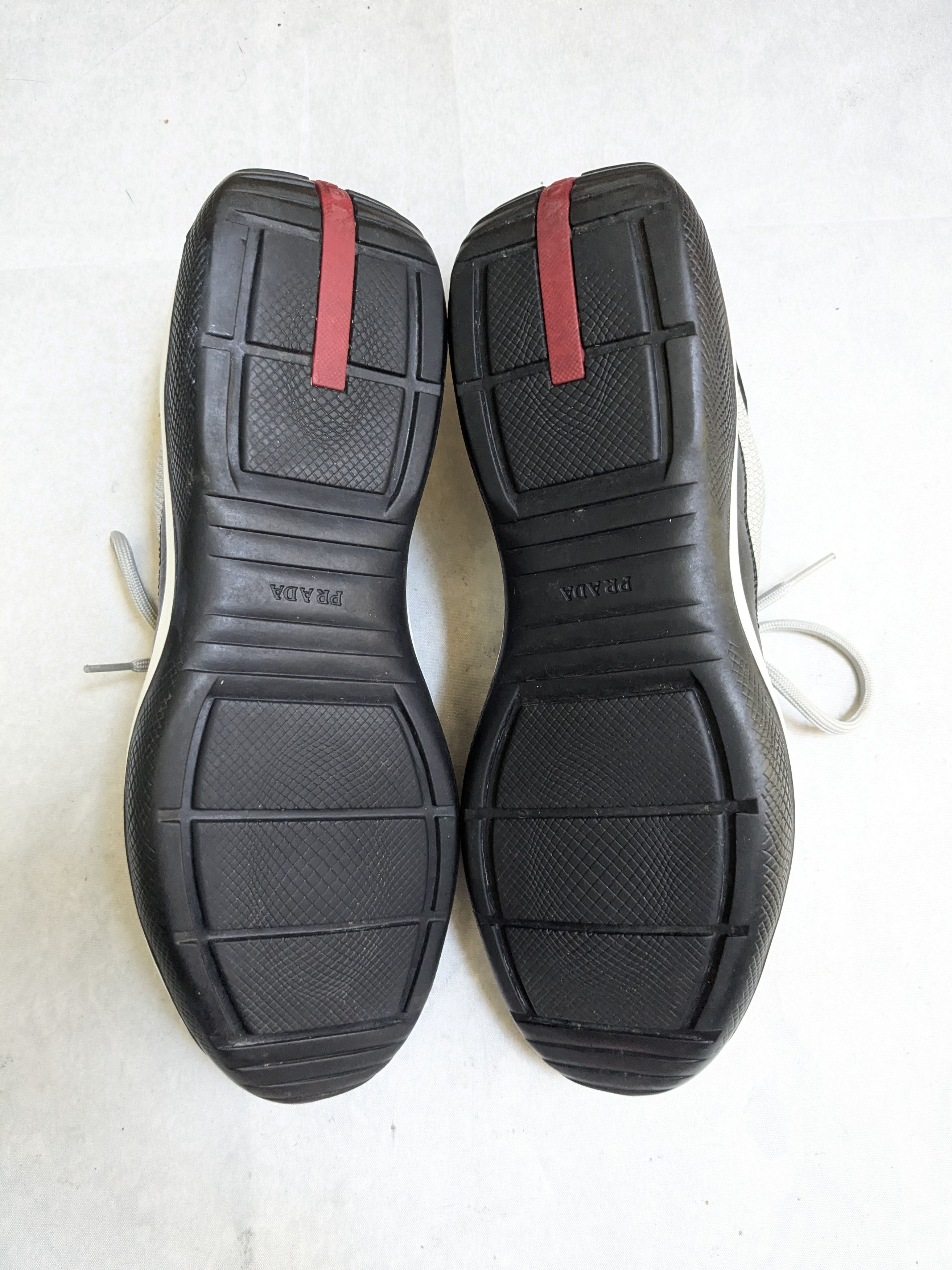 Prada Prada America's Cup Sneakers Black 11 Silver White Size US 11 / EU 44 - 12 Thumbnail