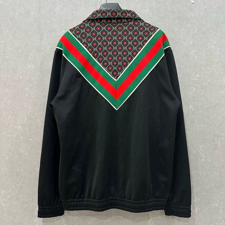 Gucci Gucci Old flower webbing Logo zipper jacket Size US XS / EU 42 / 0 - 2 Thumbnail
