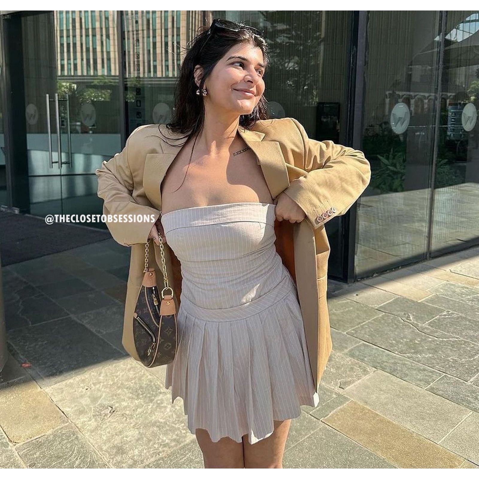 Zara ZARA BLOGGER FAVE!!! Short Pleated Dress NWT Size L / US 10 / IT 46 - 12 Thumbnail