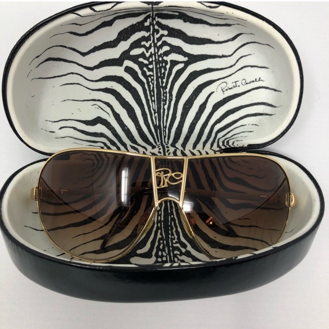 Roberto Cavalli Roberto Cavalli Aviator Sunglasses Size ONE SIZE - 1 Thumbnail