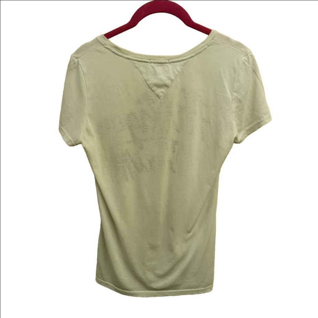 Tommy Hilfiger Hilfiger Denim T-Shirt, Light Seafoam Green/Baby Blue Size S / US 4 / IT 40 - 2 Thumbnail