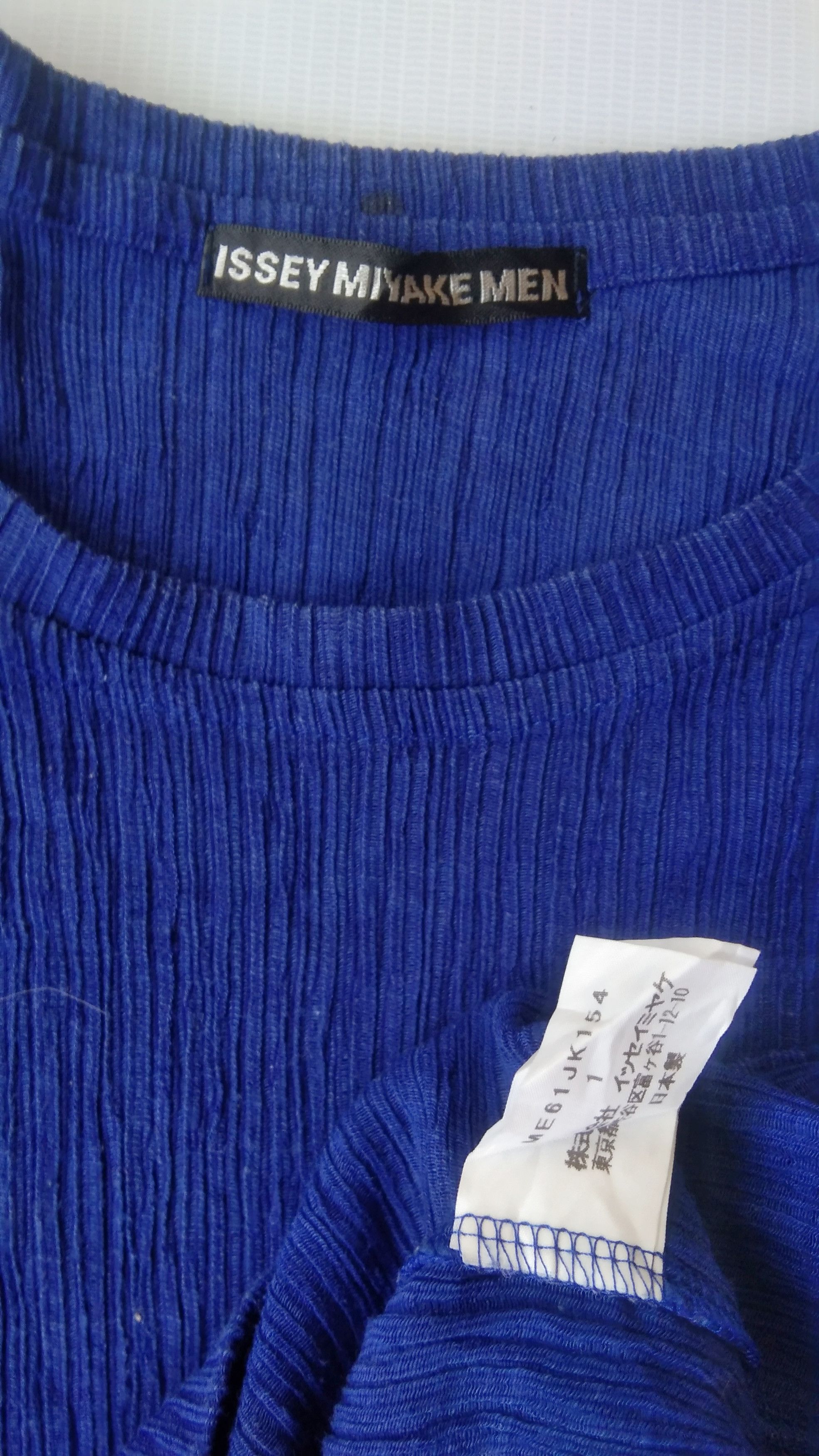 Issey Miyake Men issey miyake pleated blu shirt Size US M / EU 48-50 / 2 - 4 Thumbnail