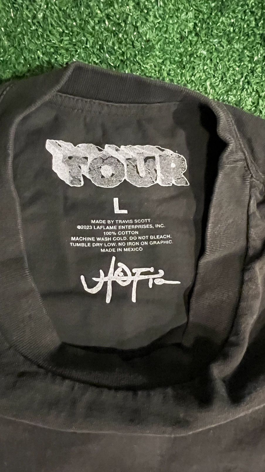 Travis Scott Travis Scott Utopia Tour Merch NYC Tee Size US L / EU 52-54 / 3 - 3 Thumbnail