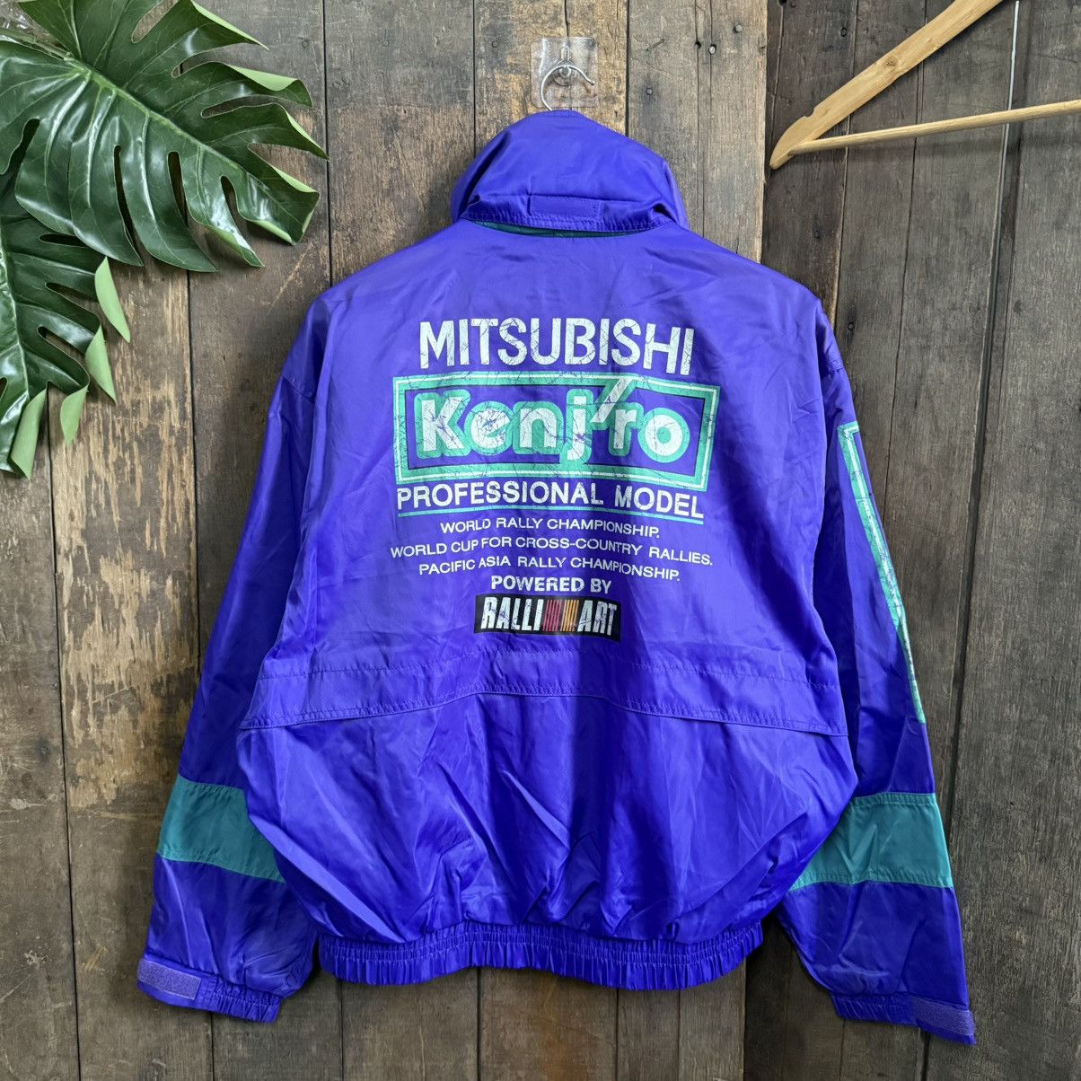 Vintage Mitsubishi Ralliart Kenj’ro Bomber Jacket