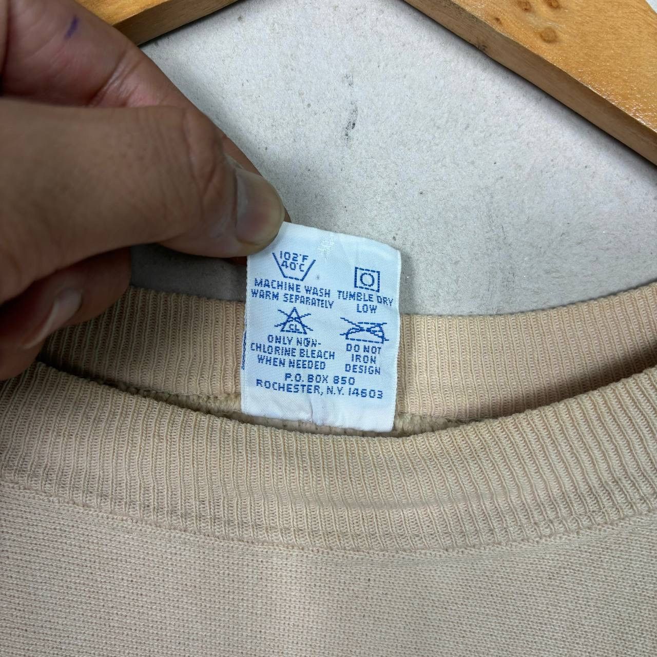 Champion 90s Vintage Champion Reverse Weave Sweatshirt XL Cream⁠ Size US XL / EU 56 / 4 - 7 Thumbnail