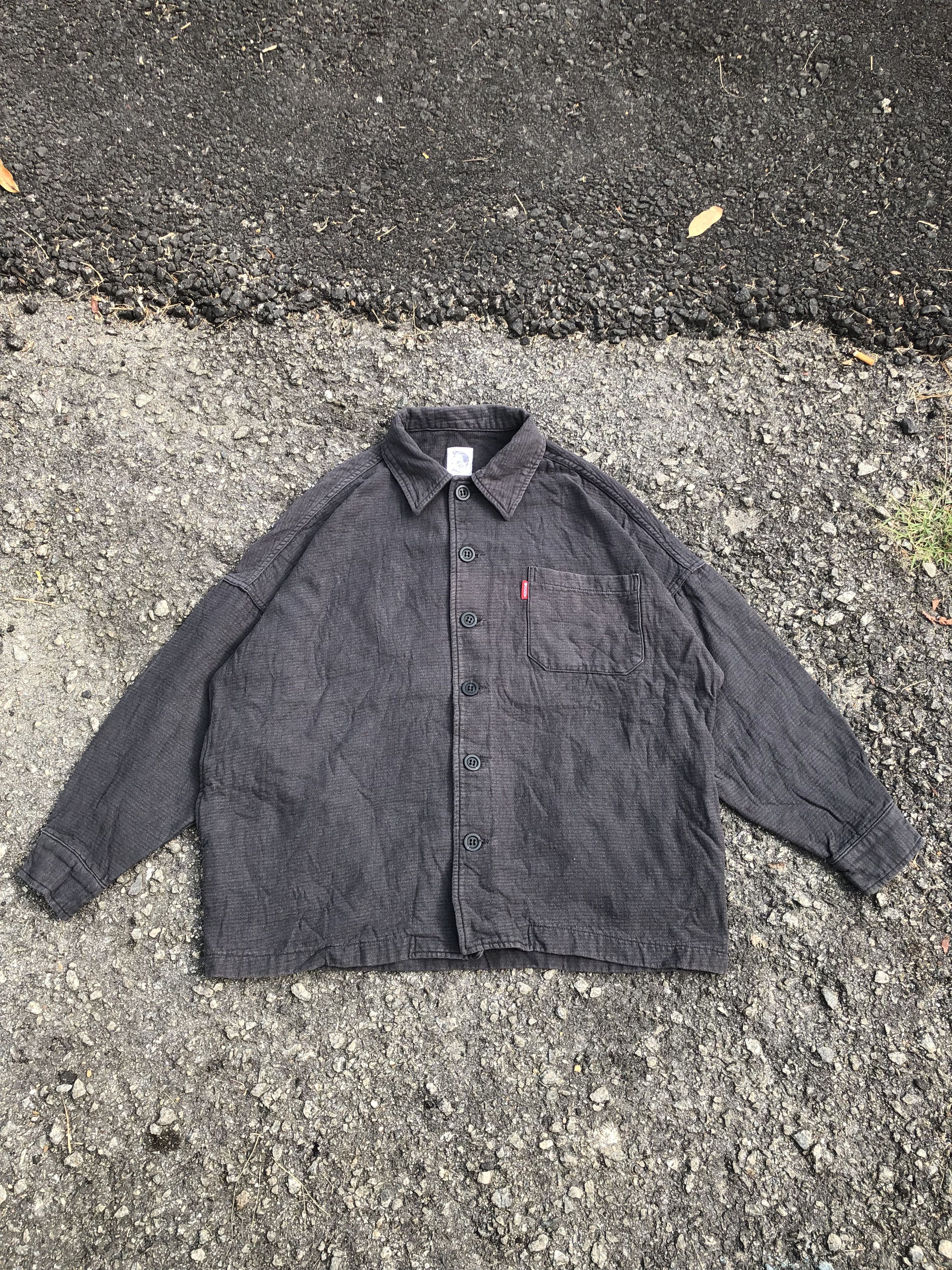 The Real McCoy's Vintage Sunfaded McCoy Industry By Gill Button Ups Jacket Size US XL / EU 56 / 4 - 1 Thumbnail
