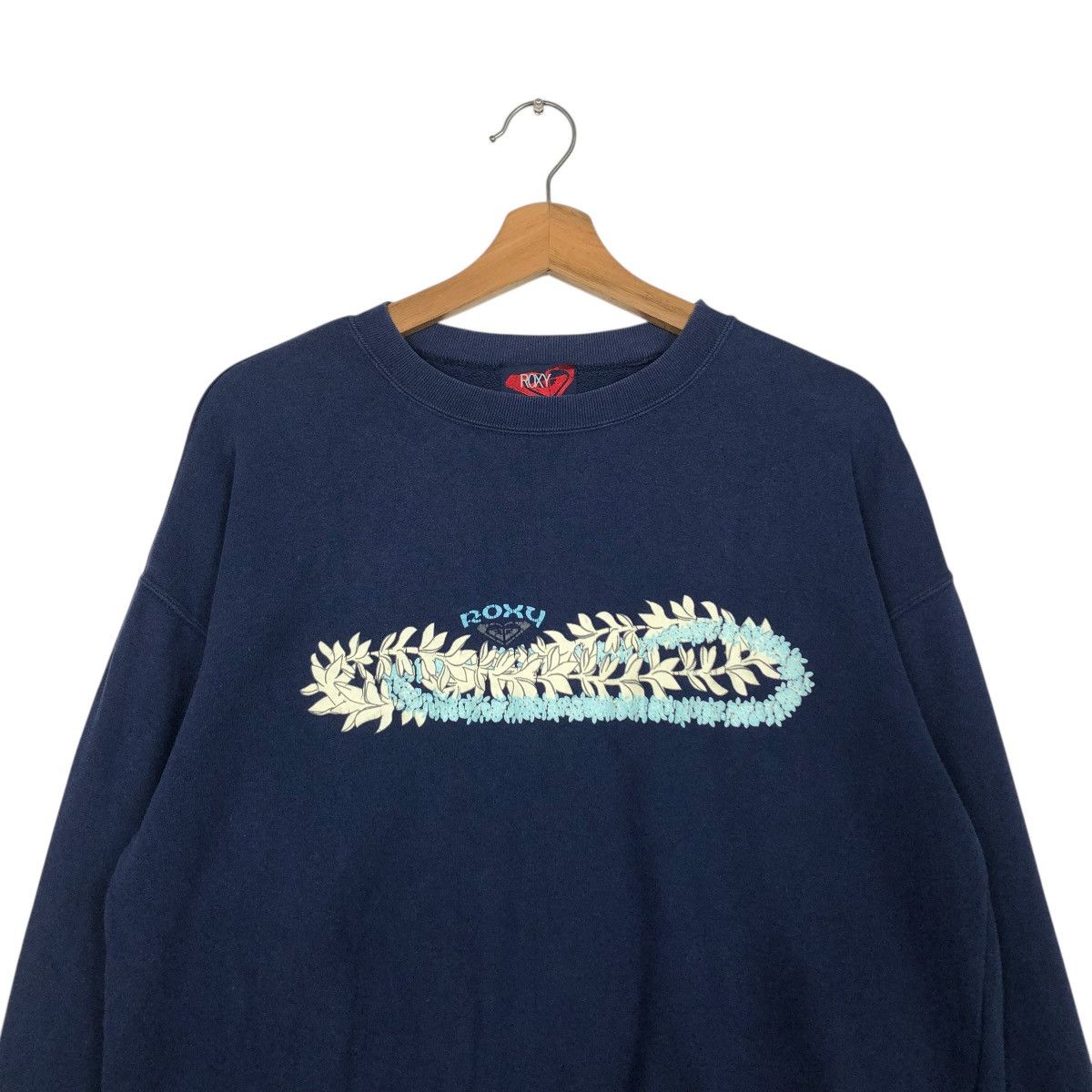 Hysteric Glamour 🔥VINTAGE SWEATSHIRT ROXY BIG LOGO OVER PRINT Size US M / EU 48-50 / 2 - 5 Thumbnail