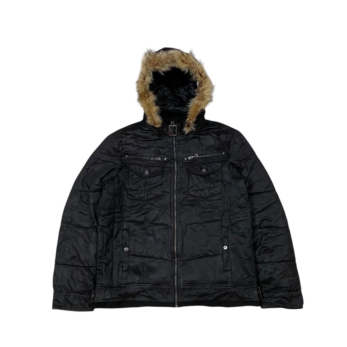 Hysteric Glamour × If Six Was Nine × Japanese Brand Silver Moon Fur Suede Jacket Size US L / EU 52-54 / 3 - 1 Thumbnail