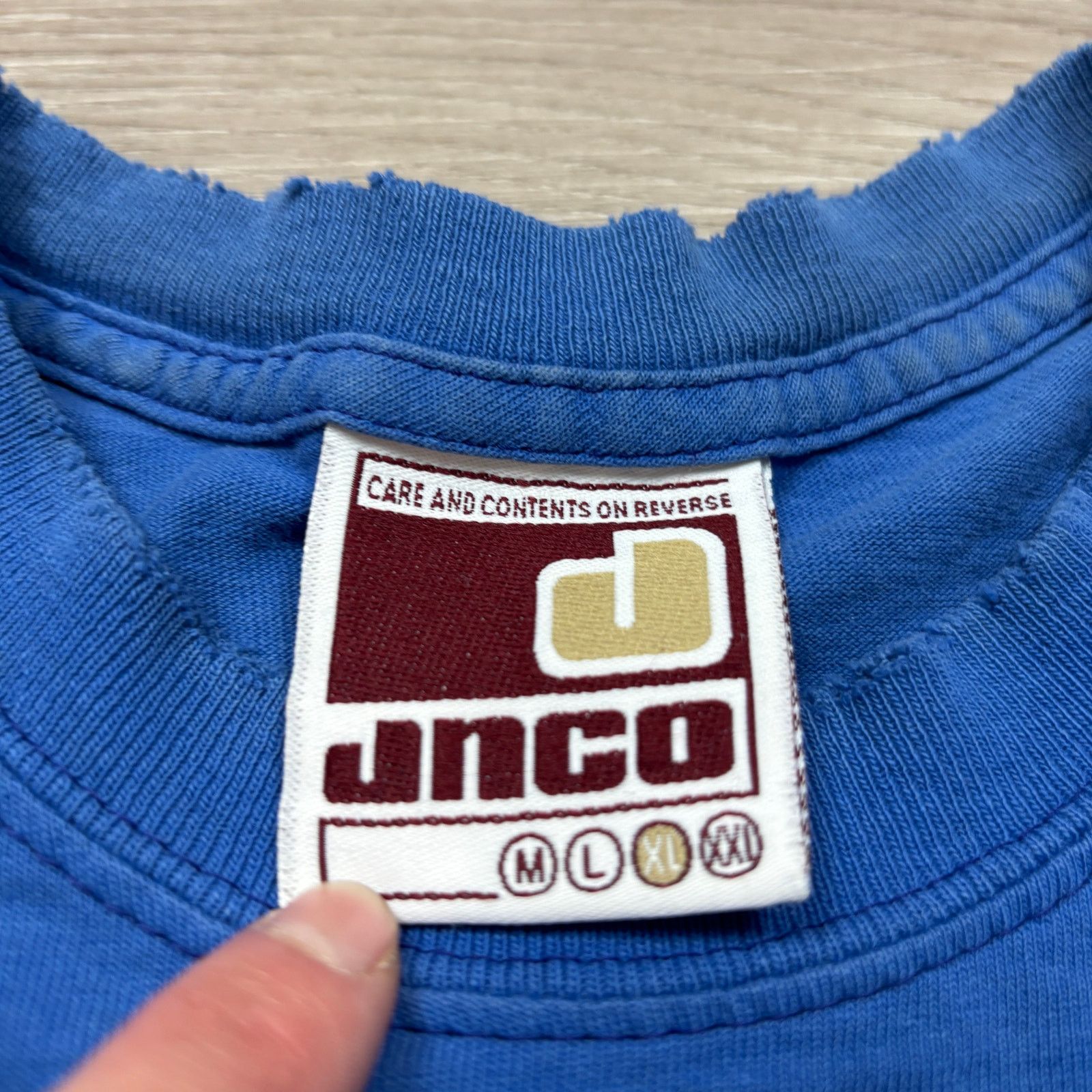 JNCO × Vintage Vintage JNCO Blank Short Sleeve Crew Neck T Shirt Men's XL Size US XL / EU 56 / 4 - 6 Thumbnail