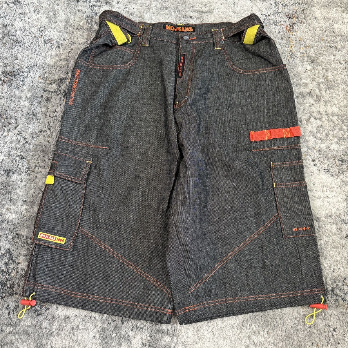 JNCO × Tripp NYC × Vintage Insane Vintage mojeans rave tech wear style cybergoth shorts Size US 40 / EU 56 - 1 Thumbnail