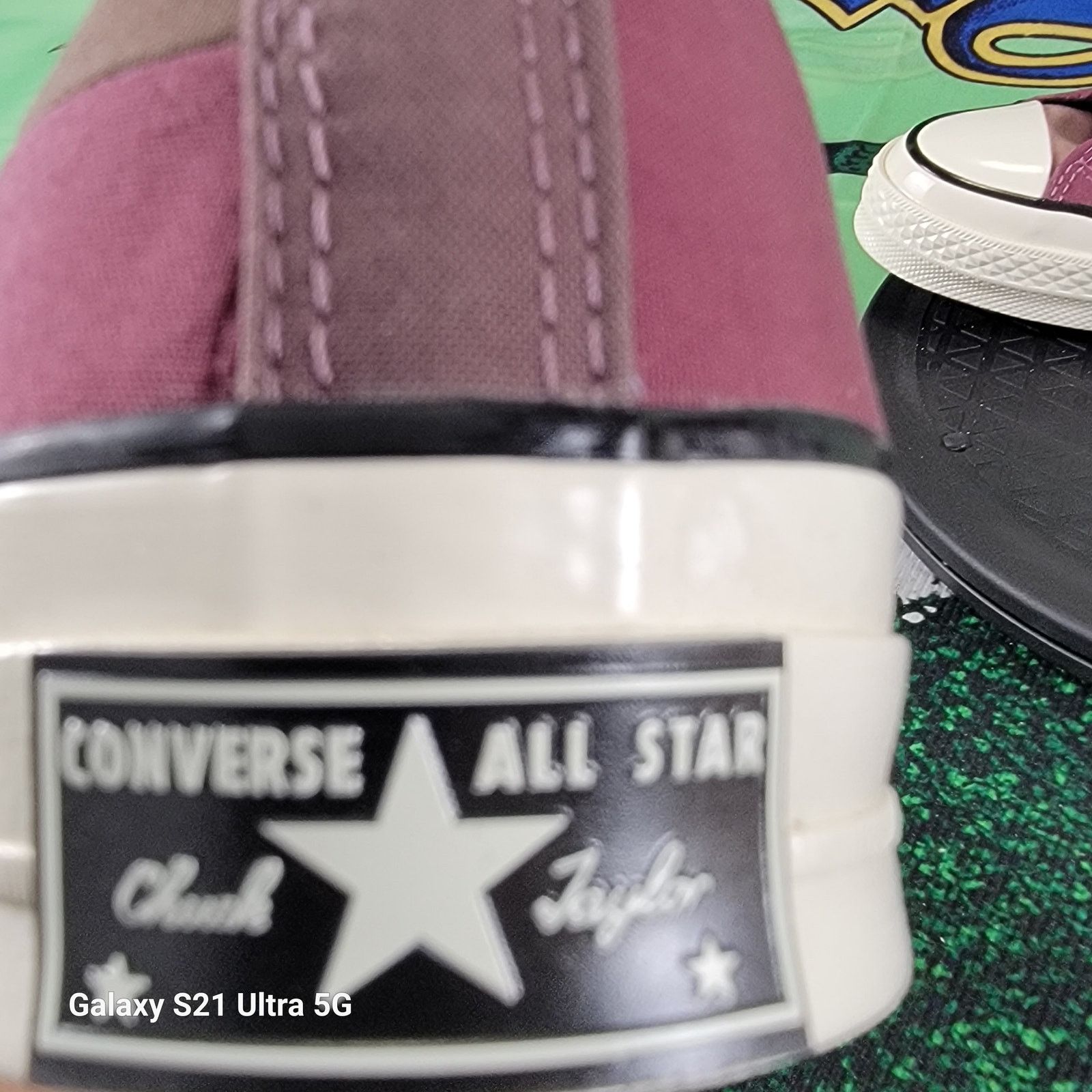 Converse Converse Chuck Taylor All-Star Hi Plant Color Patchwork Sz 8 Size US 8 / EU 41 - 7 Thumbnail