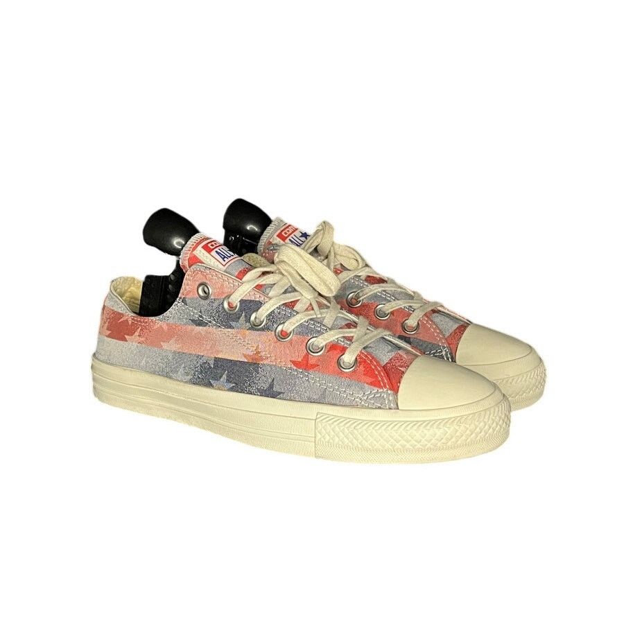 Converse Converse CT All Star Ox American Flag Casual Sneakers Sz 9 Size US 9 / IT 39 - 3 Thumbnail