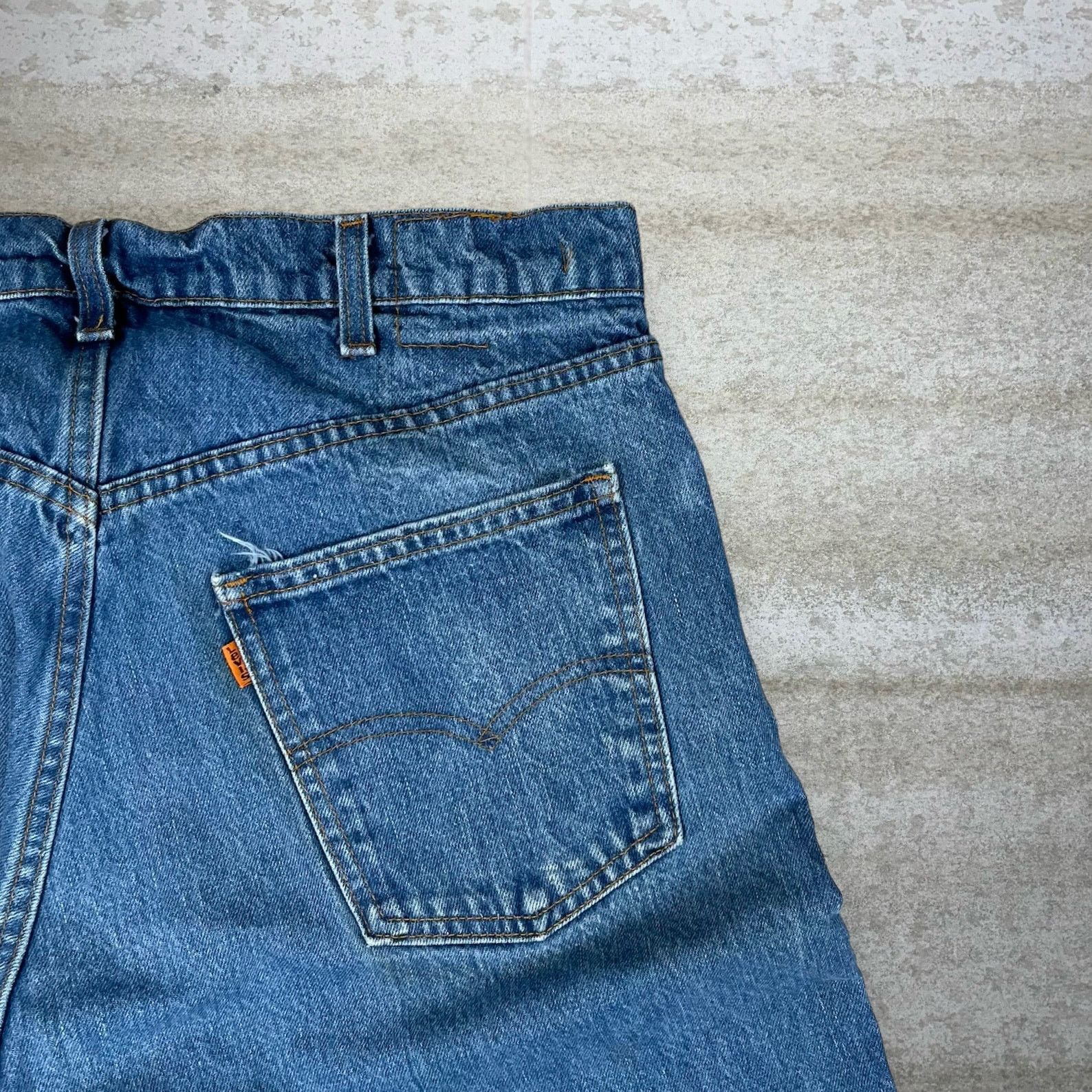 Levi's True Vintage 70s Levis Jeans 33x30 Straight Fit Medium Wash Size US 33 - 3 Thumbnail