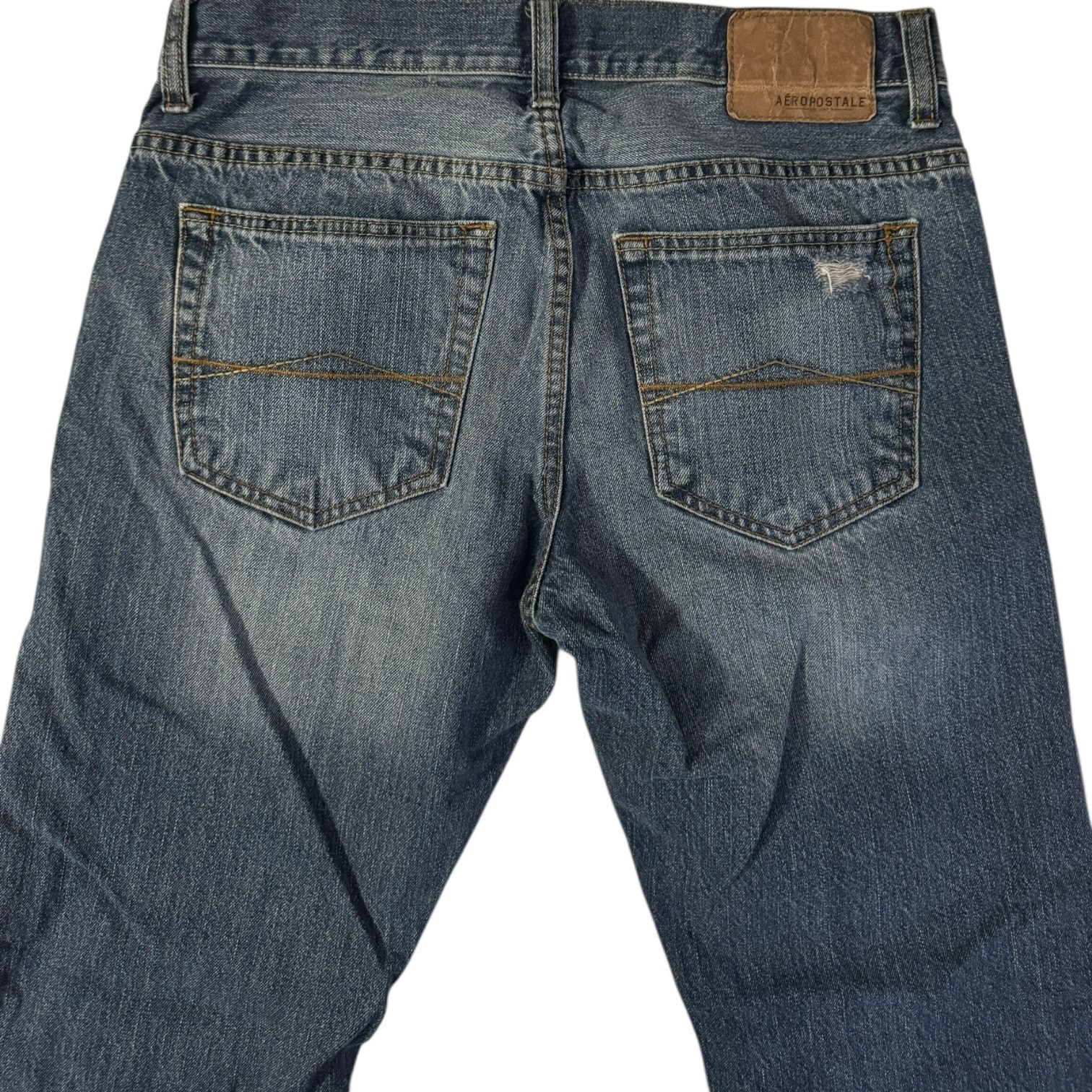 Aeropostale Aeropostale Essex Straight Jeans 30x30 Lived In Adventure Size US 30 / EU 46 - 5 Thumbnail