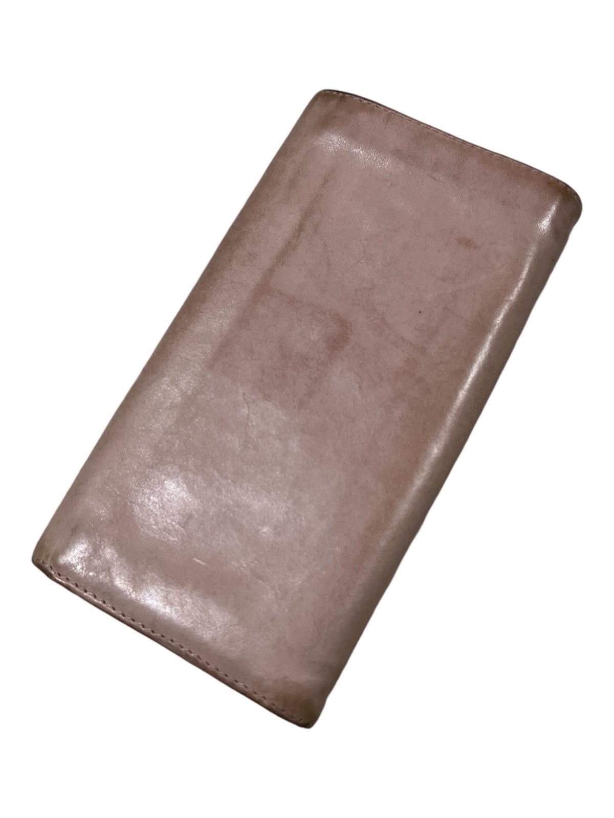 Genuine Leather × Vivienne Westwood OG Vivienne Westwood Orb Logo Rose Gold Leather Long Wallets Size ONE SIZE - 3 Thumbnail