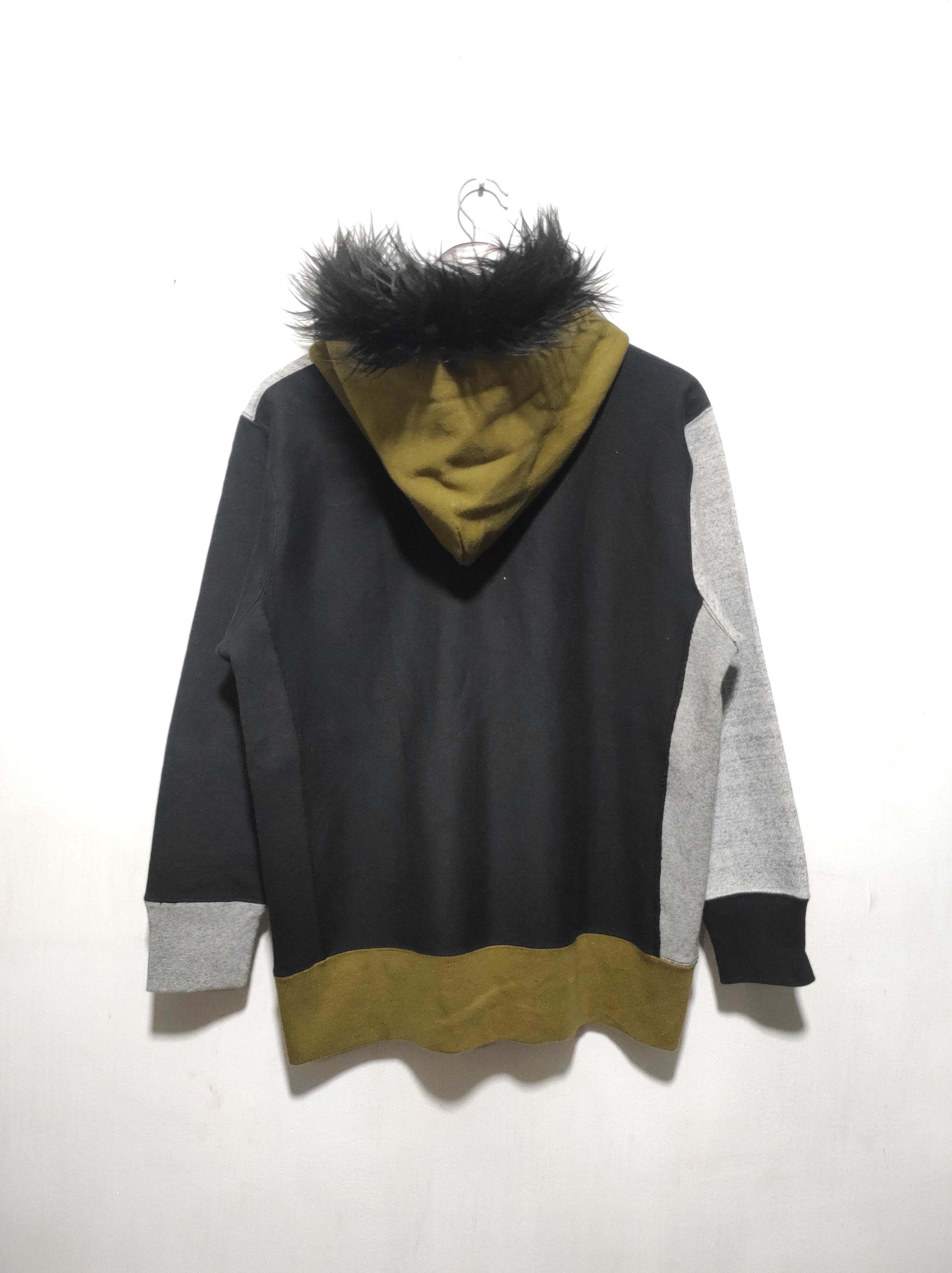 Hysteric Glamour Champion Patchwork Double Zip Fur Hoodie LGB style Size US S / EU 44-46 / 1 - 13 Thumbnail