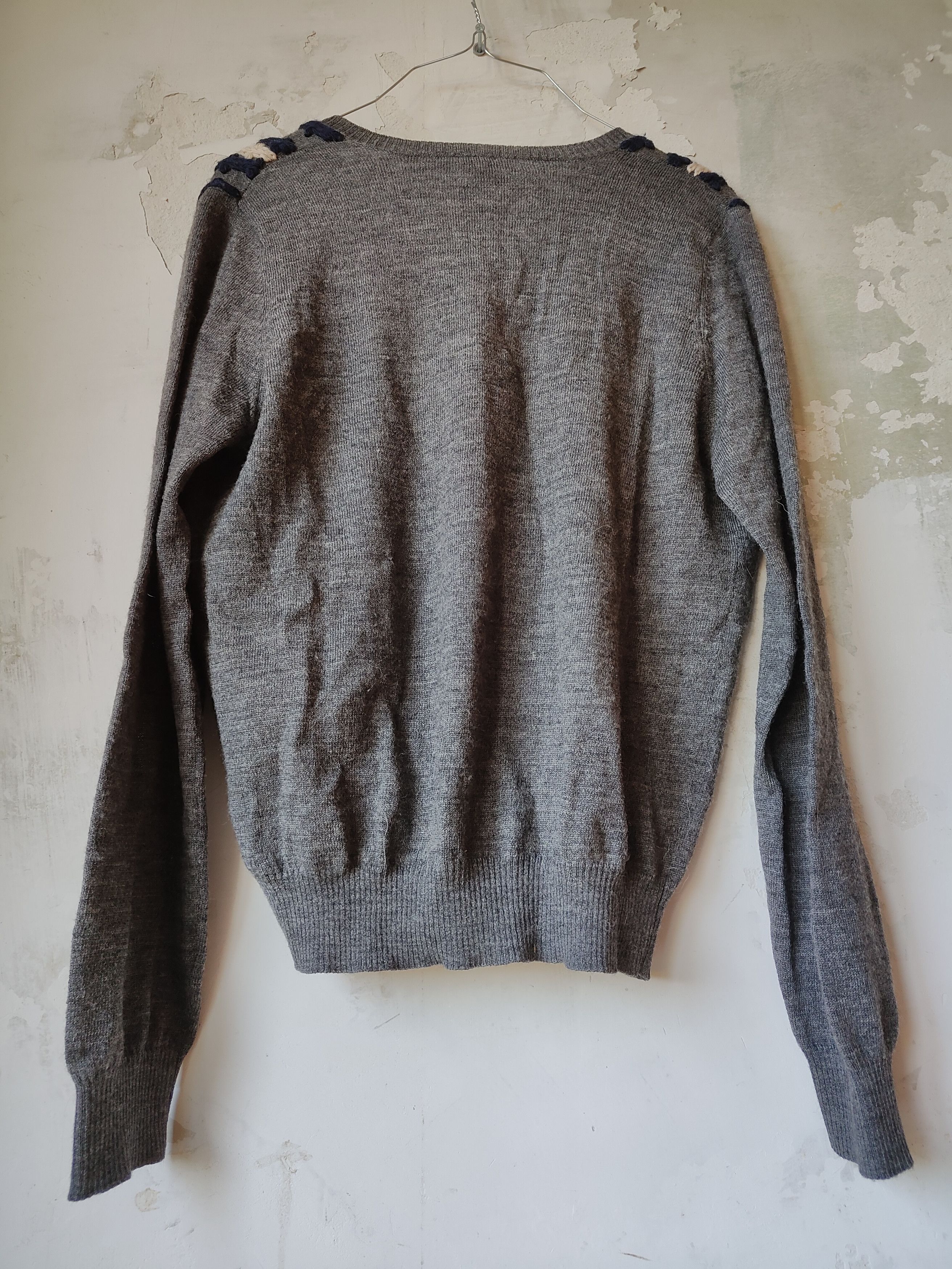 Dries Van Noten Vintage dries van noten sweater 100% wool pull jumper Size US M / EU 48-50 / 2 - 2 Thumbnail