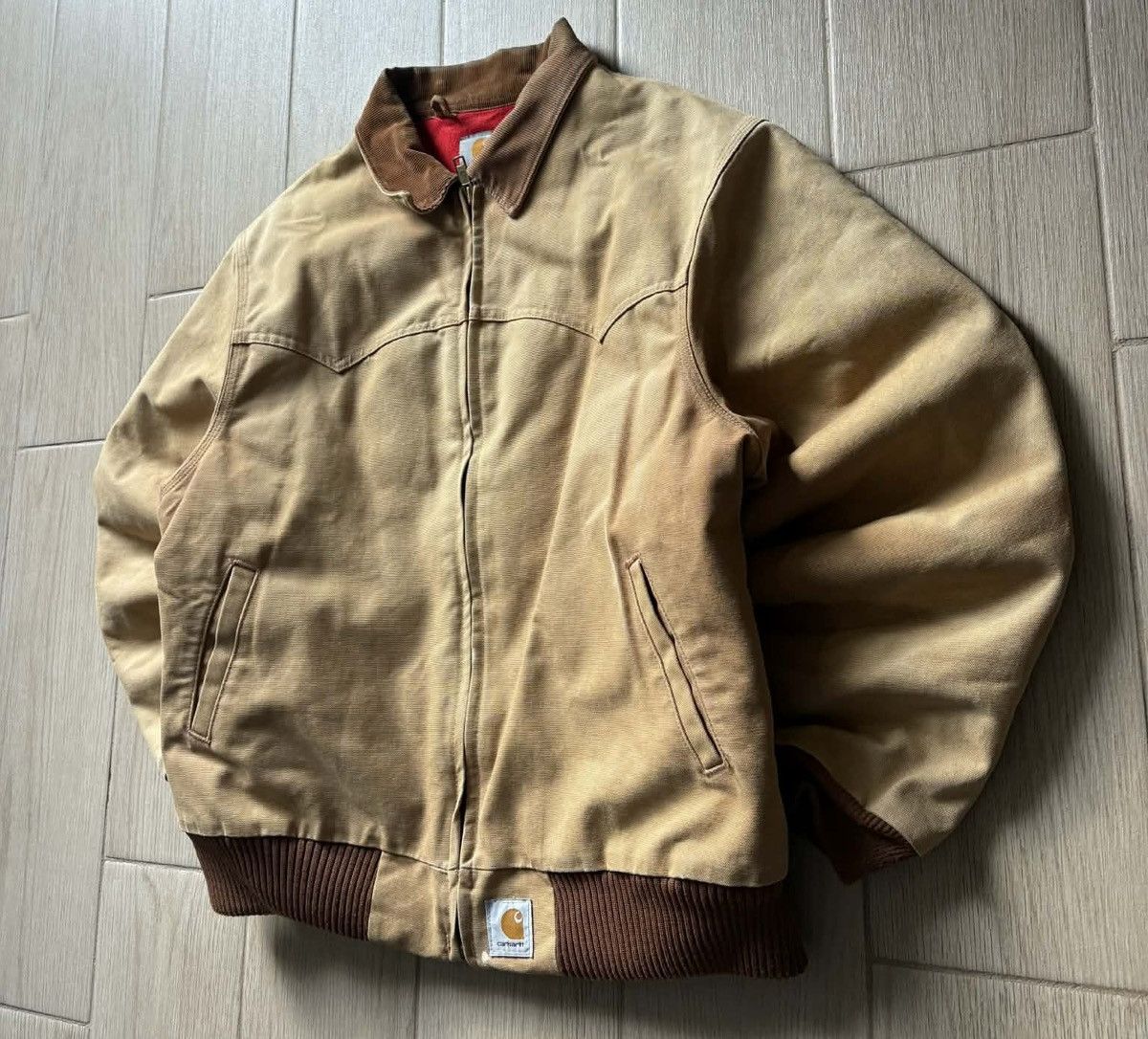 Carhartt Vintage Carhartt Santa Fe J13 BRN Size US XL / EU 56 / 4 - 8 Thumbnail