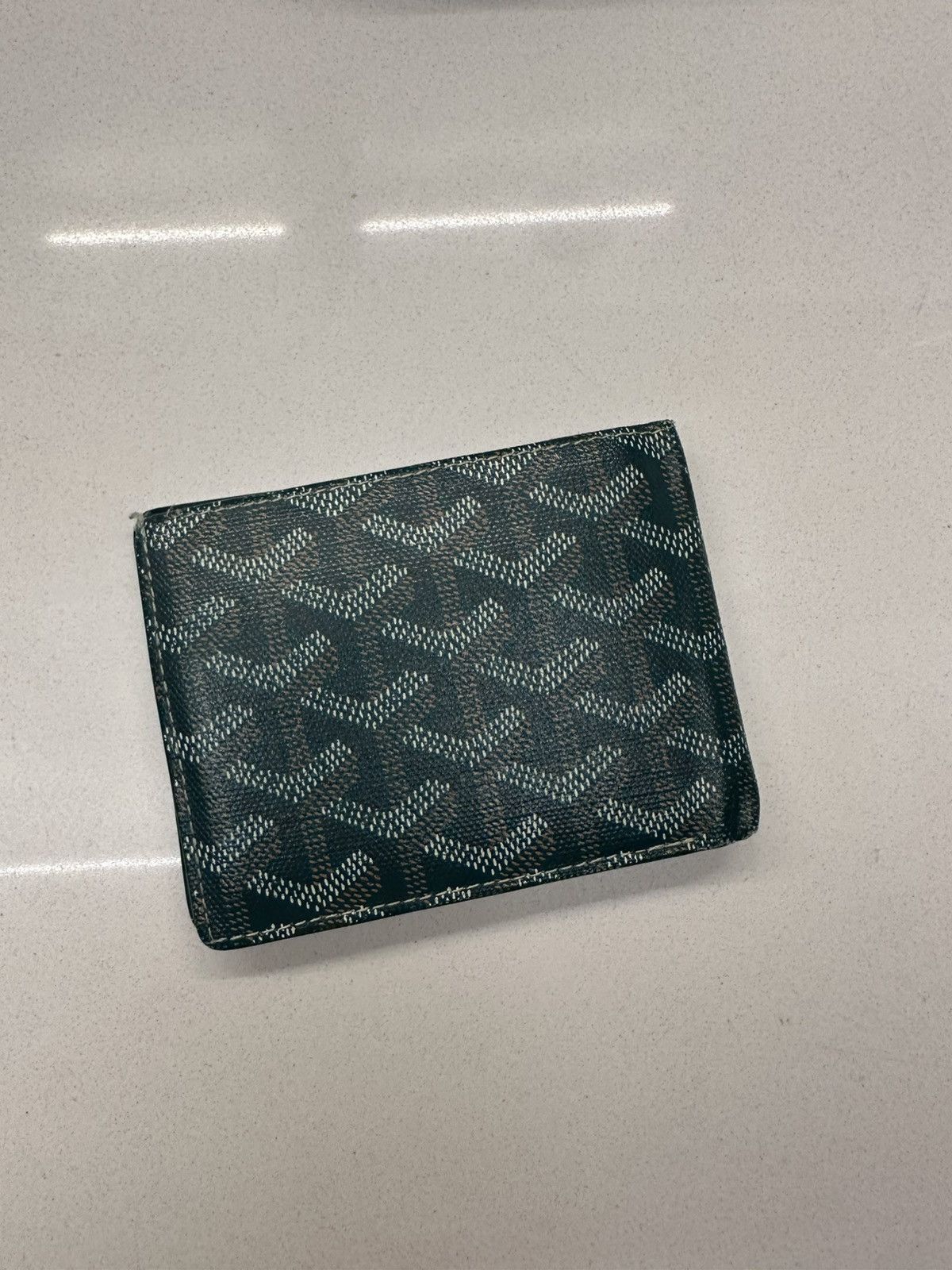 Goyard Green Goyard Insert Victoire Card Wallet Size 40 - 2 Thumbnail