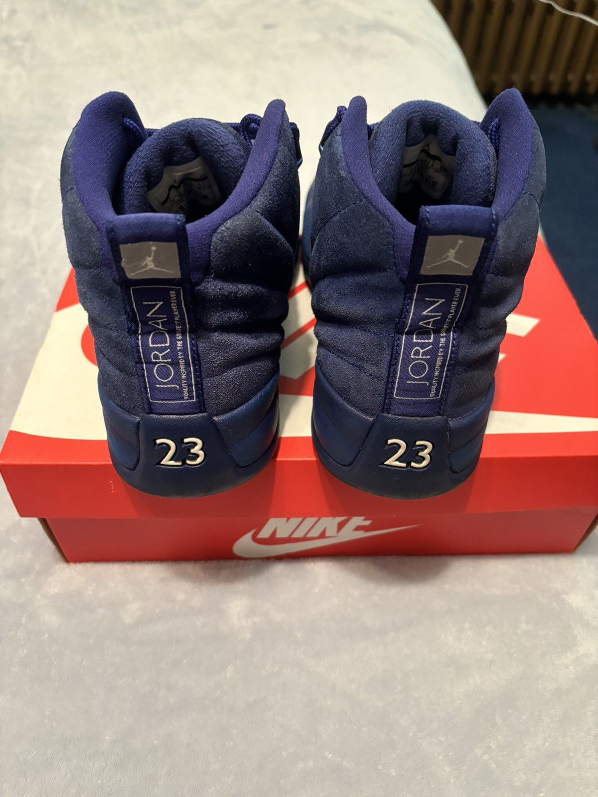 Jordan Brand Air Jordan 12 Retro Deep Royal 2016 Size 9 Size US 9 / EU 42 - 5 Thumbnail