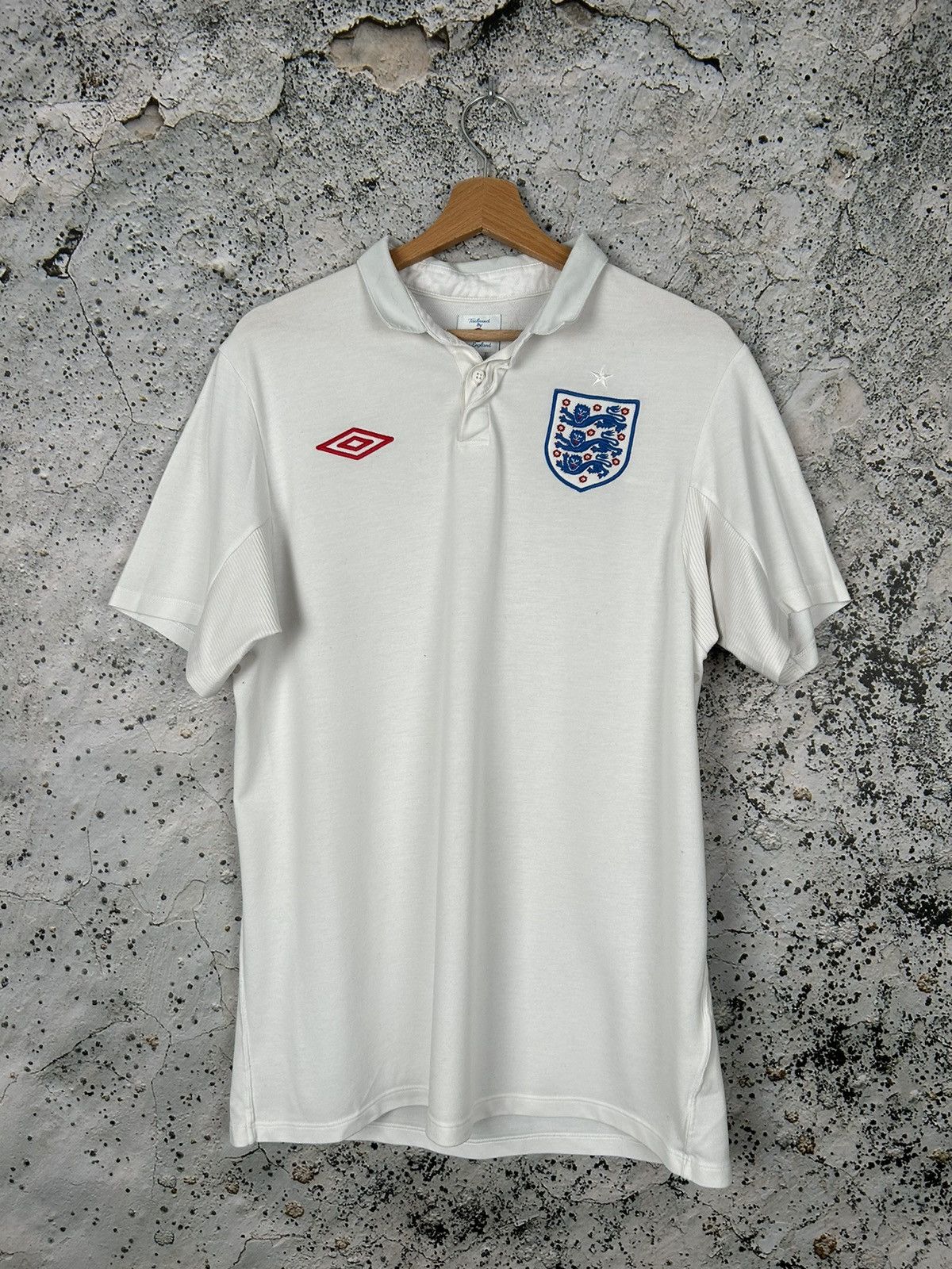 Umbro Vintage England Umbro Soccer Jersey Football World Cup Size US L / EU 52-54 / 3 - 1 Thumbnail