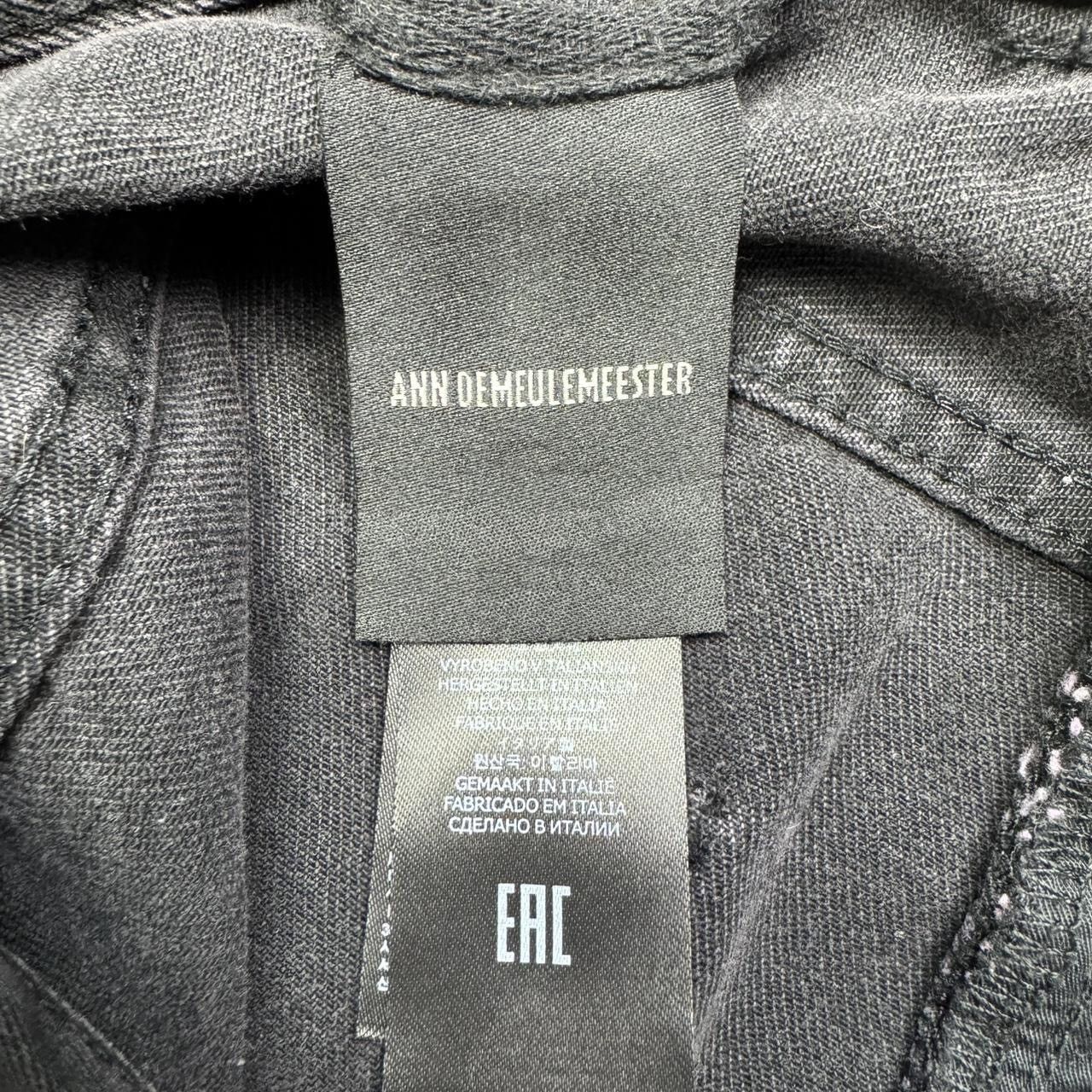 Ann Demeulemeester Ann demeulemeester ss2023 wide leg jeans with two laces Size US 33 - 6 Thumbnail