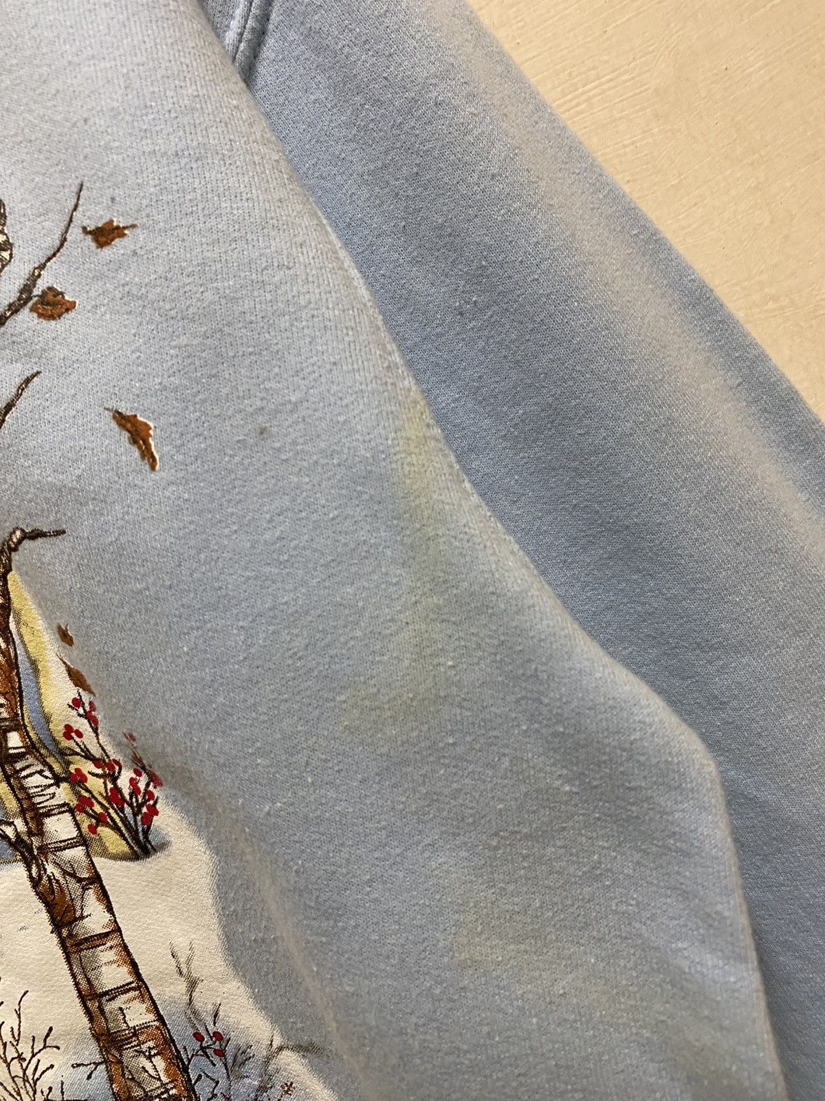 The Unbranded Brand Sweatshirt Crewneck Light Blue Colour Size US S / EU 44-46 / 1 - 4 Thumbnail