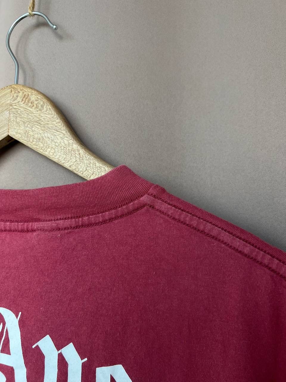 Palm Angels Palm Angels Bear Classic T-Shirt Mens Size L Burgundy Luxury Size US L / EU 52-54 / 3 - 16 Thumbnail