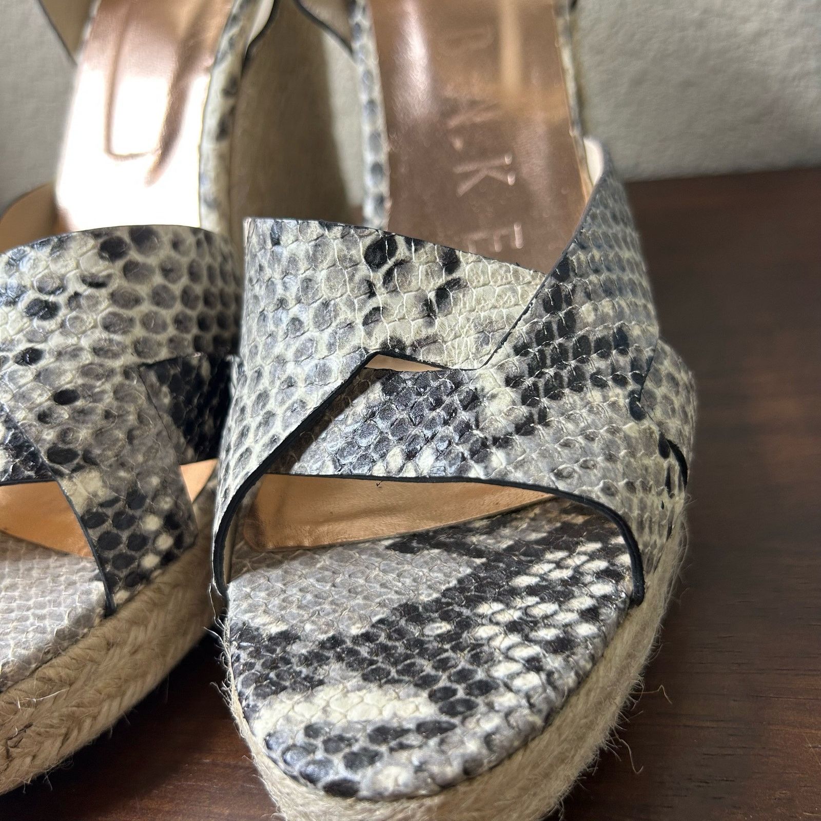 Ted Baker Ted Baker Shoes Platform Wedge Heels Espadrilles Sz 41/US 8 Size US 8 / IT 38 - 3 Thumbnail