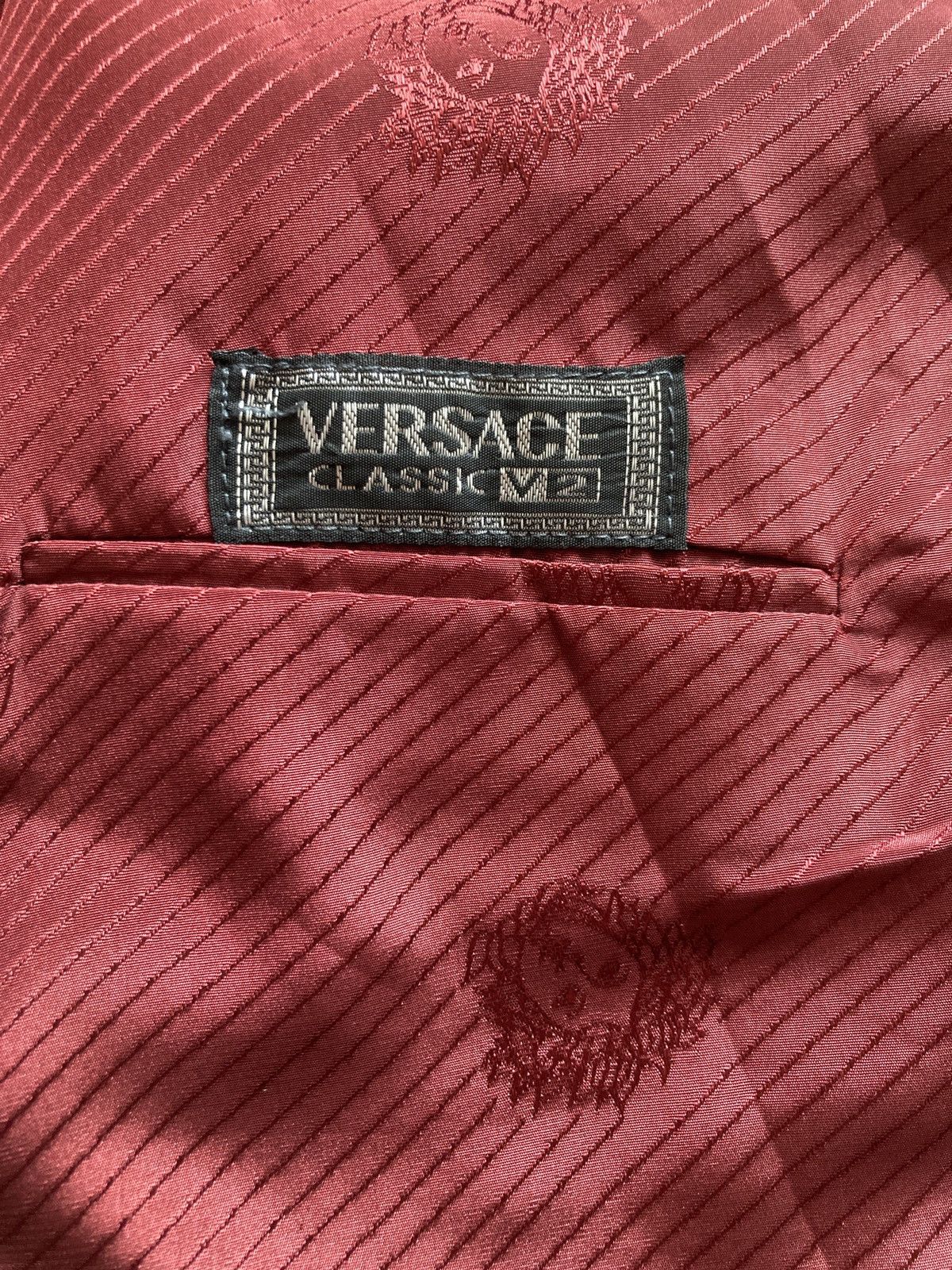 Versace Vintage Versace double-breasted jacket Size 44L - 10 Thumbnail