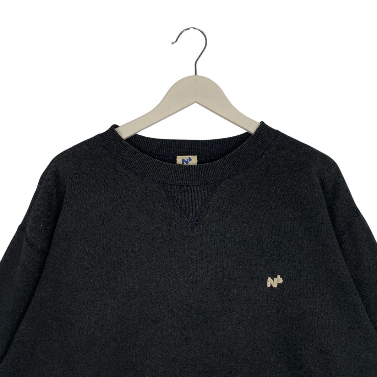 Vintage Vintage North Blue Sweatshirt Crewneck Blue Size L Size US L / EU 52-54 / 3 - 4 Thumbnail