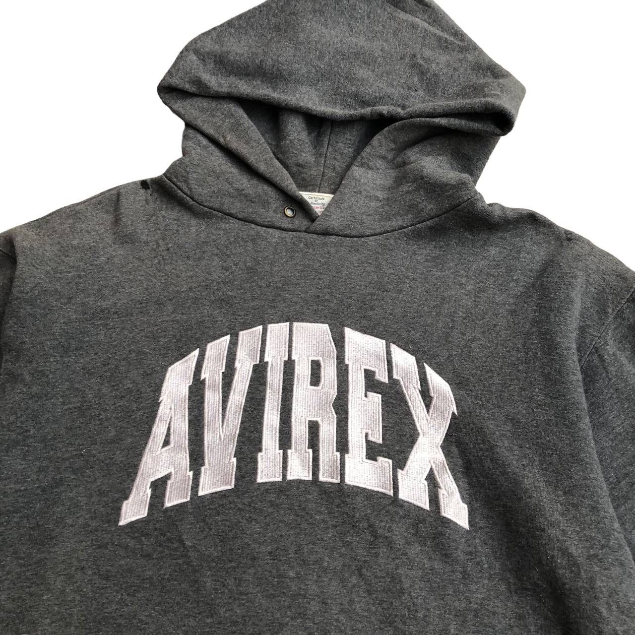 Avirex AVIREX SPELLOUT DISTRESSED SUNFADED HOODIE Size US L / EU 52-54 / 3 - 5 Thumbnail