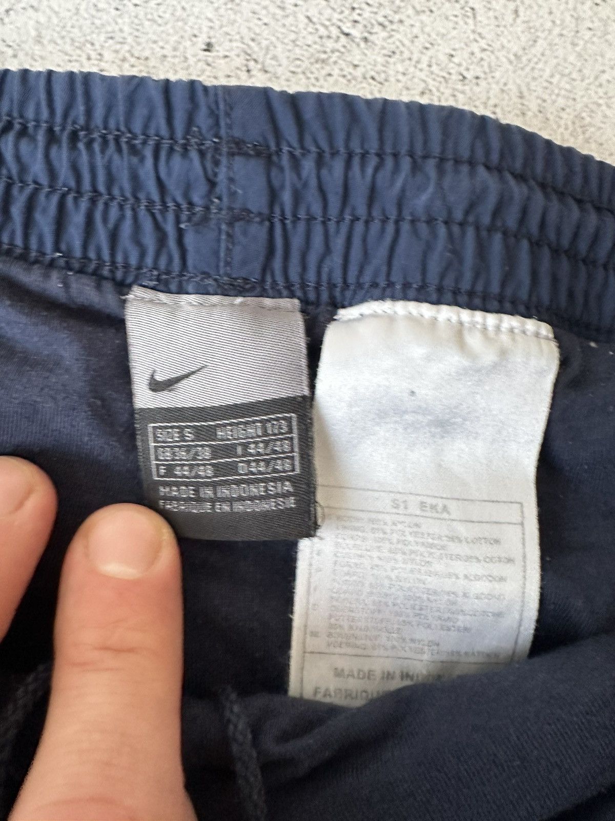 Nike × Vintage Nike Vintage Track Pants Y2K Drill Nylon Size US 30 / EU 46 - 9 Thumbnail