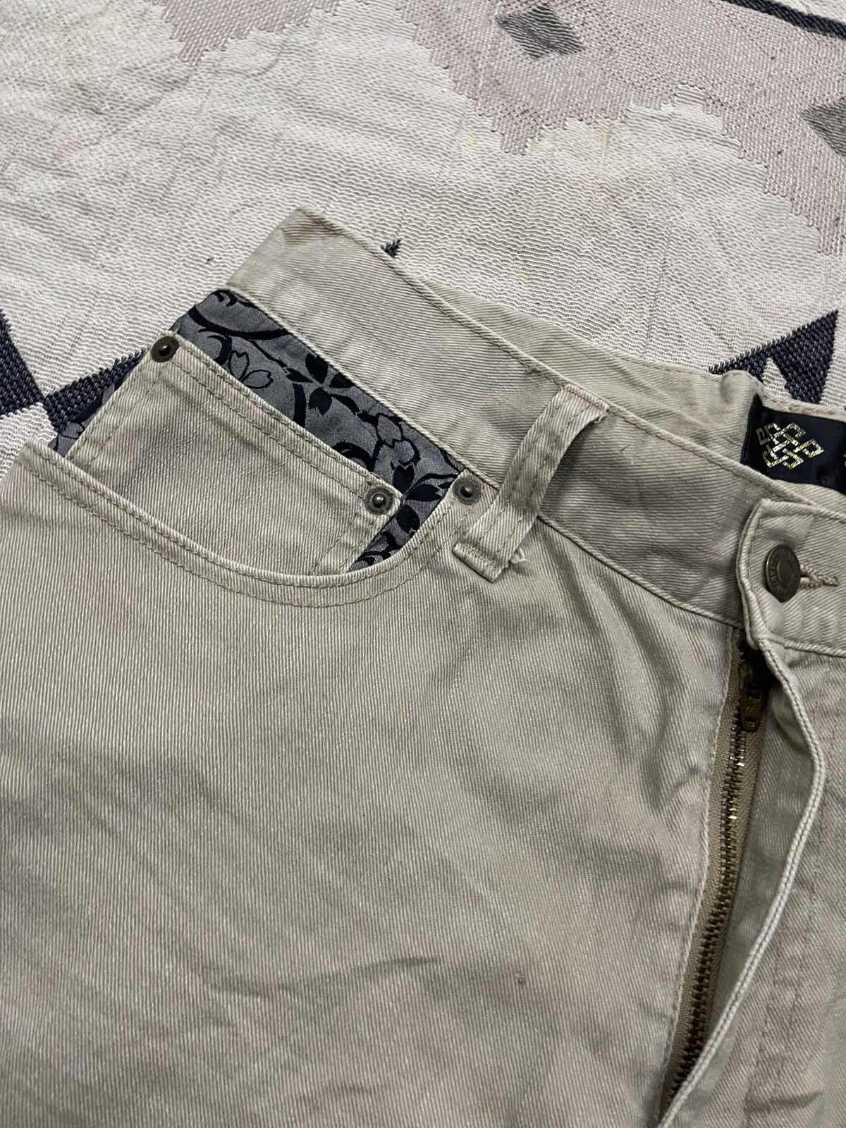 Karakuri Tamashii 2000s YAJIE JAPANESE TRADITIONAL DOUBLE POCKET PANT Size US 30 / EU 46 - 10 Thumbnail