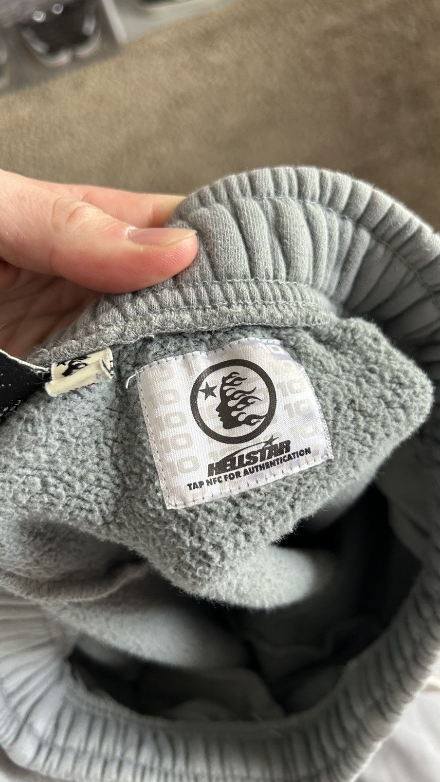 HELLSTAR Hellstar Grey Green Future Flame Sweats Size US 32 / EU 48 - 15 Thumbnail