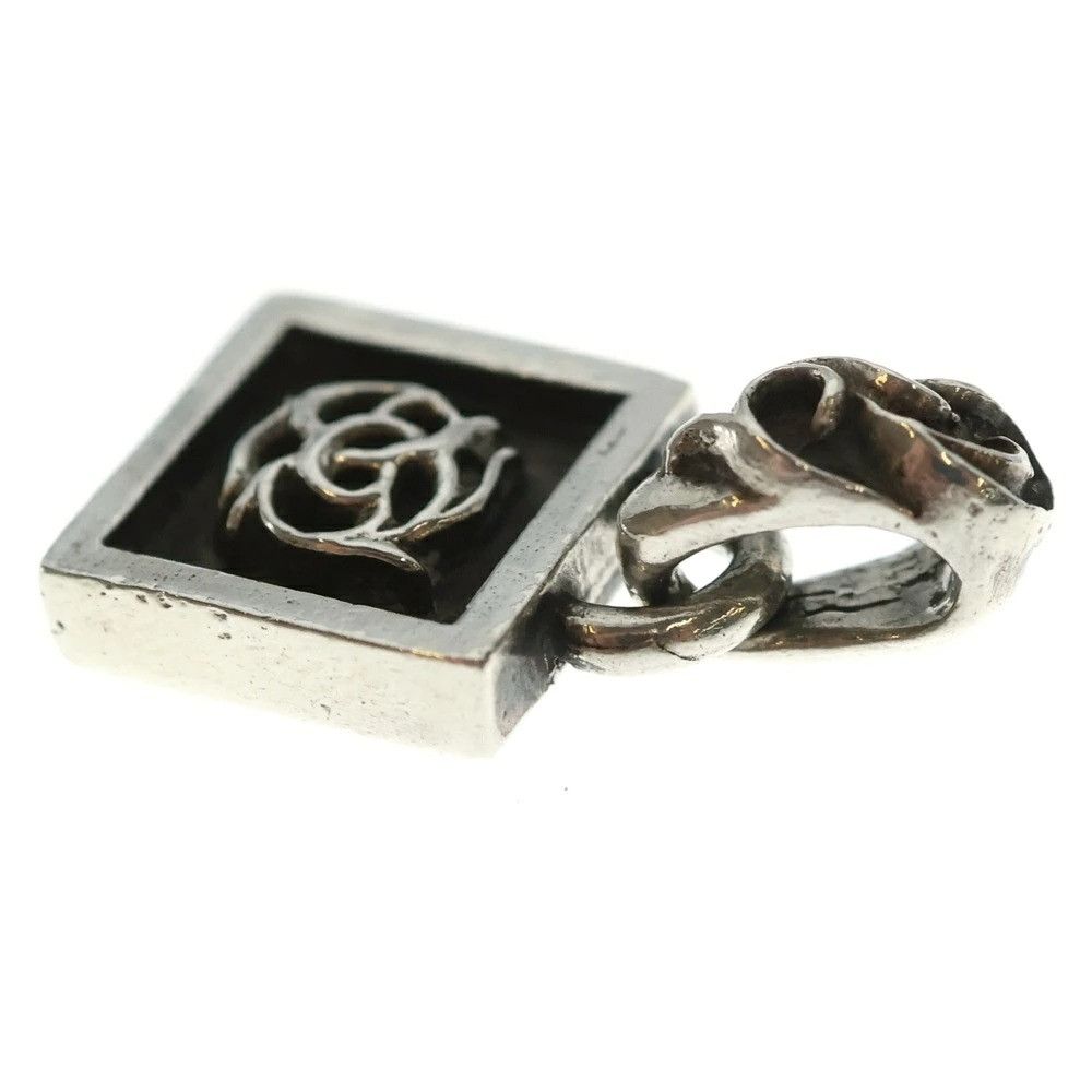 Chrome Hearts OFFER OK🔥CHROME HEARTS FRAMED FLORAL PENDANT silver Size ONE SIZE - 7 Thumbnail