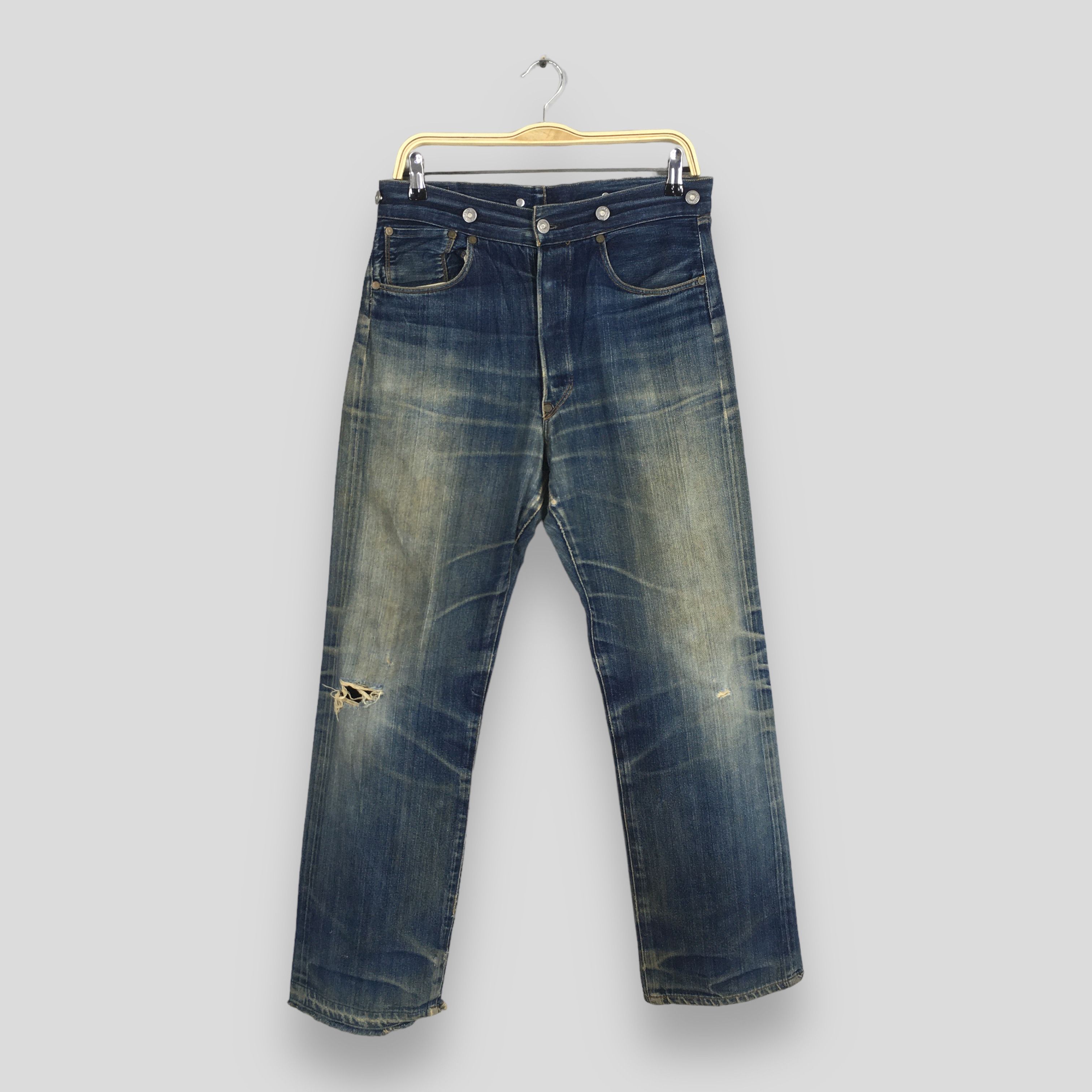 image of Jean x Levis Size 30X28.5 Vintage Levis 501Xx Lvc Japan Selvedge Denim in Blue, Men's