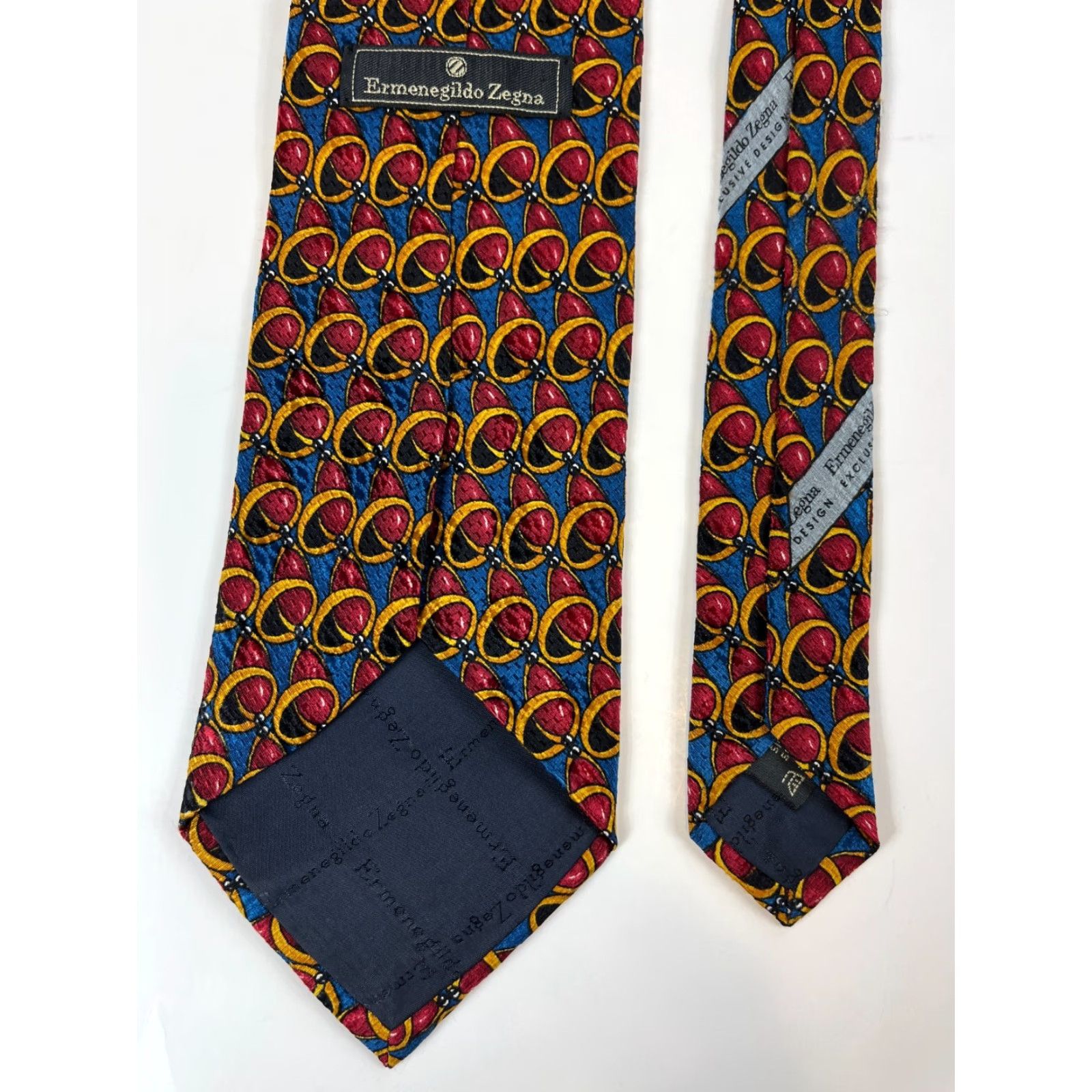 Ermenegildo Zegna VINTAGE Ermenegildo Zegna Men’s Tie Size ONE SIZE - 7 Thumbnail